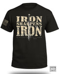 Iron Sharpens Iron Proverbs 27:17 T-Shirt