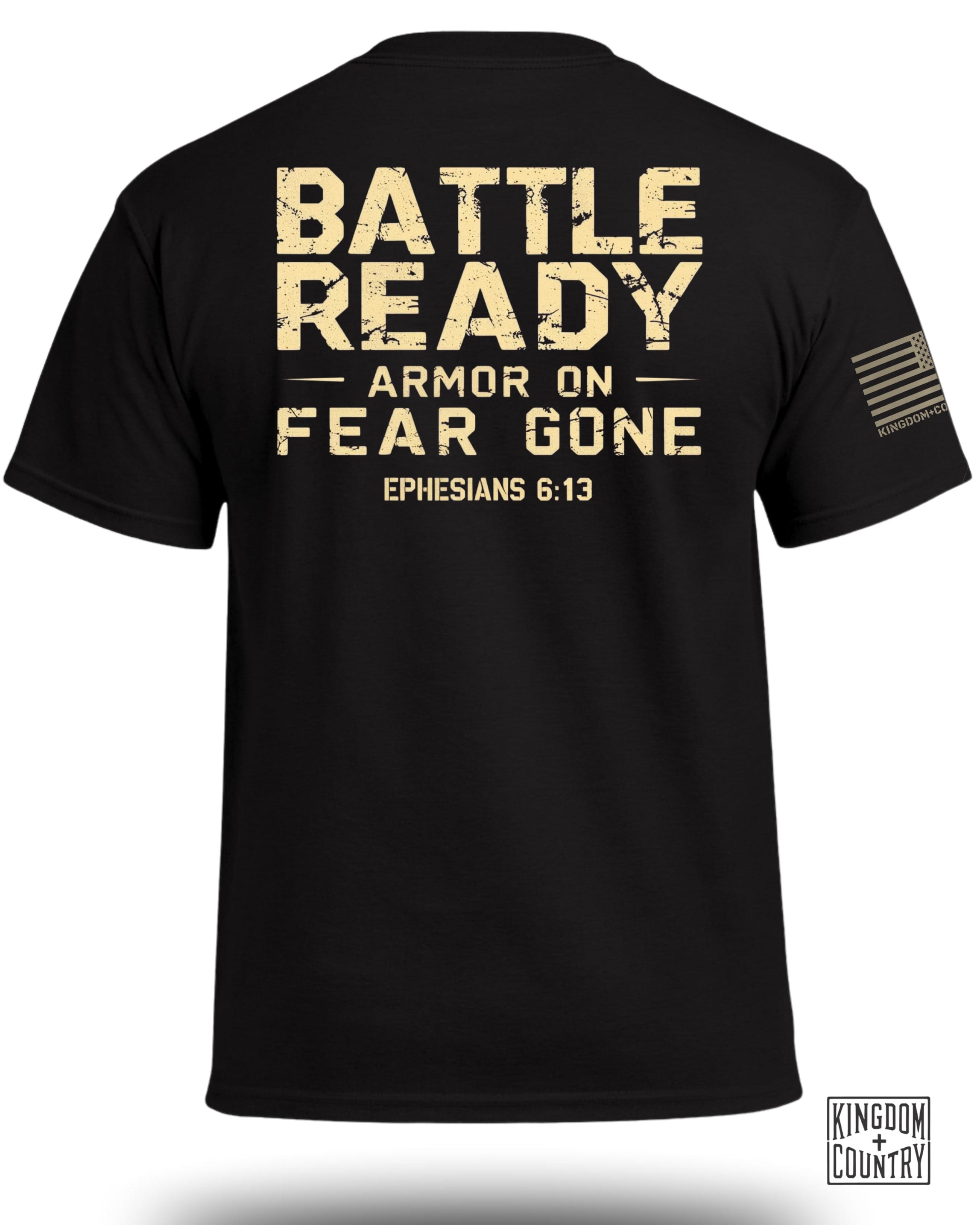Battle Ready Armor On Fear Gone T-Shirt