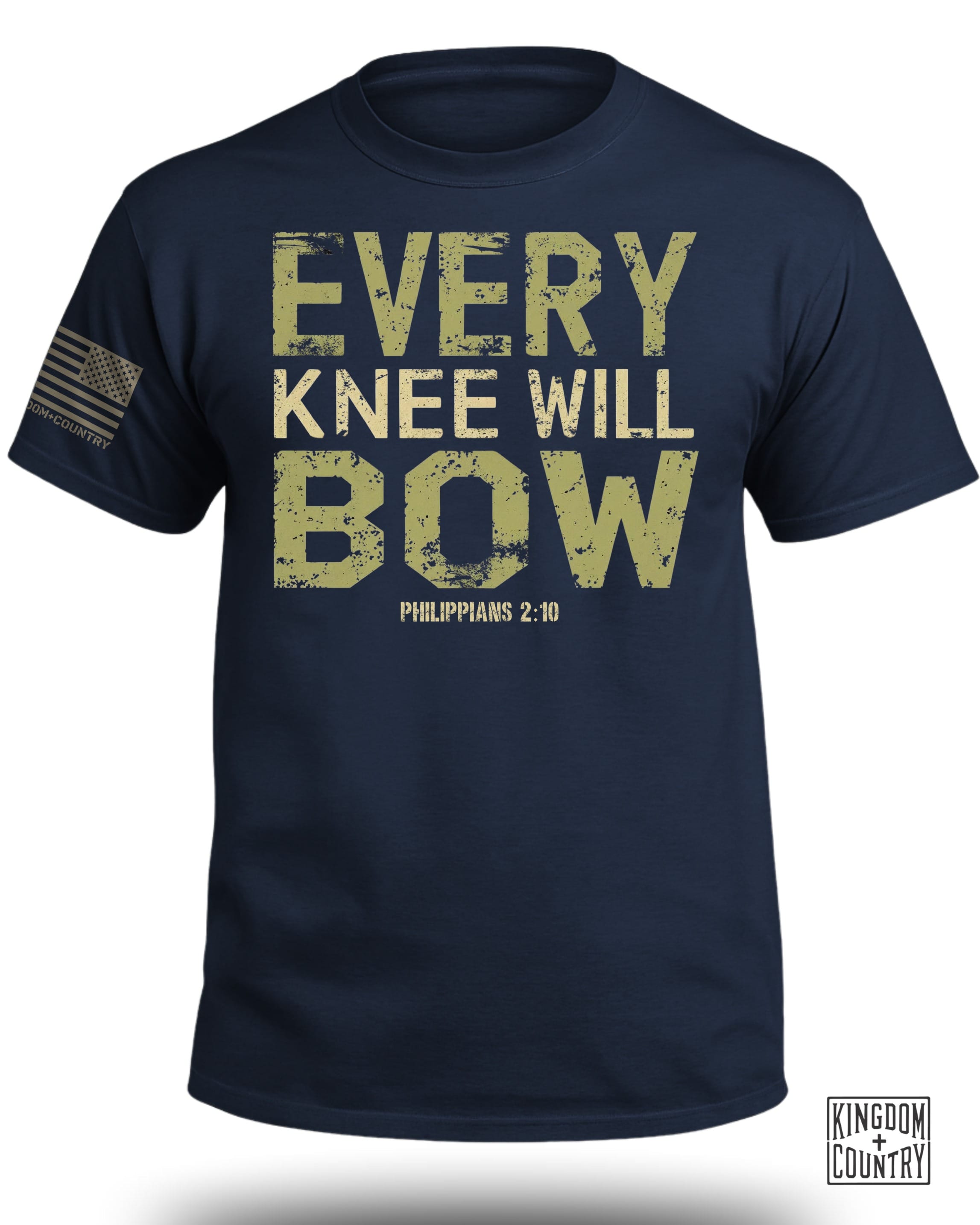 Every Knee Will Bow Philippians 2:10 T-Shirt