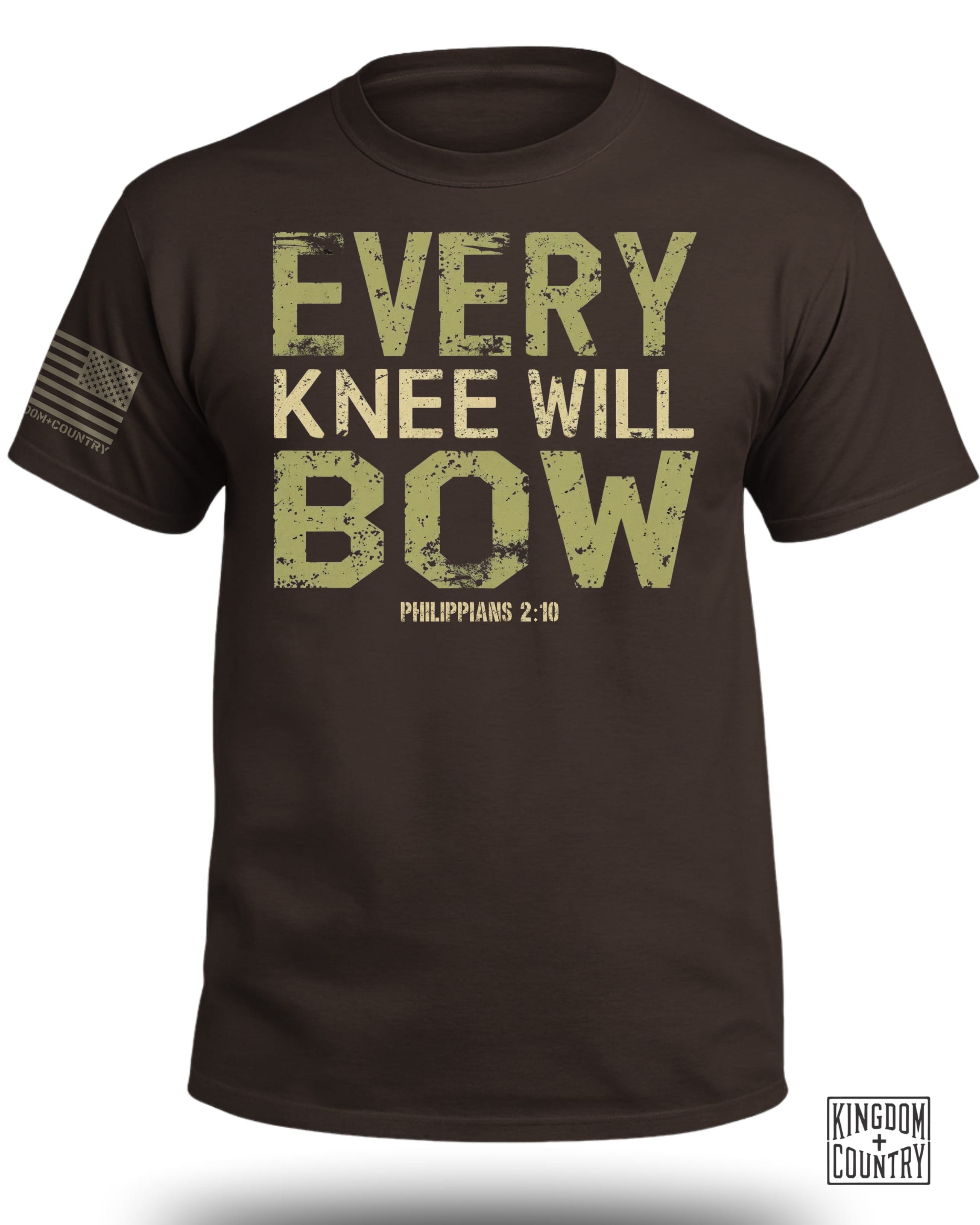 Every Knee Will Bow Philippians 2:10 T-Shirt