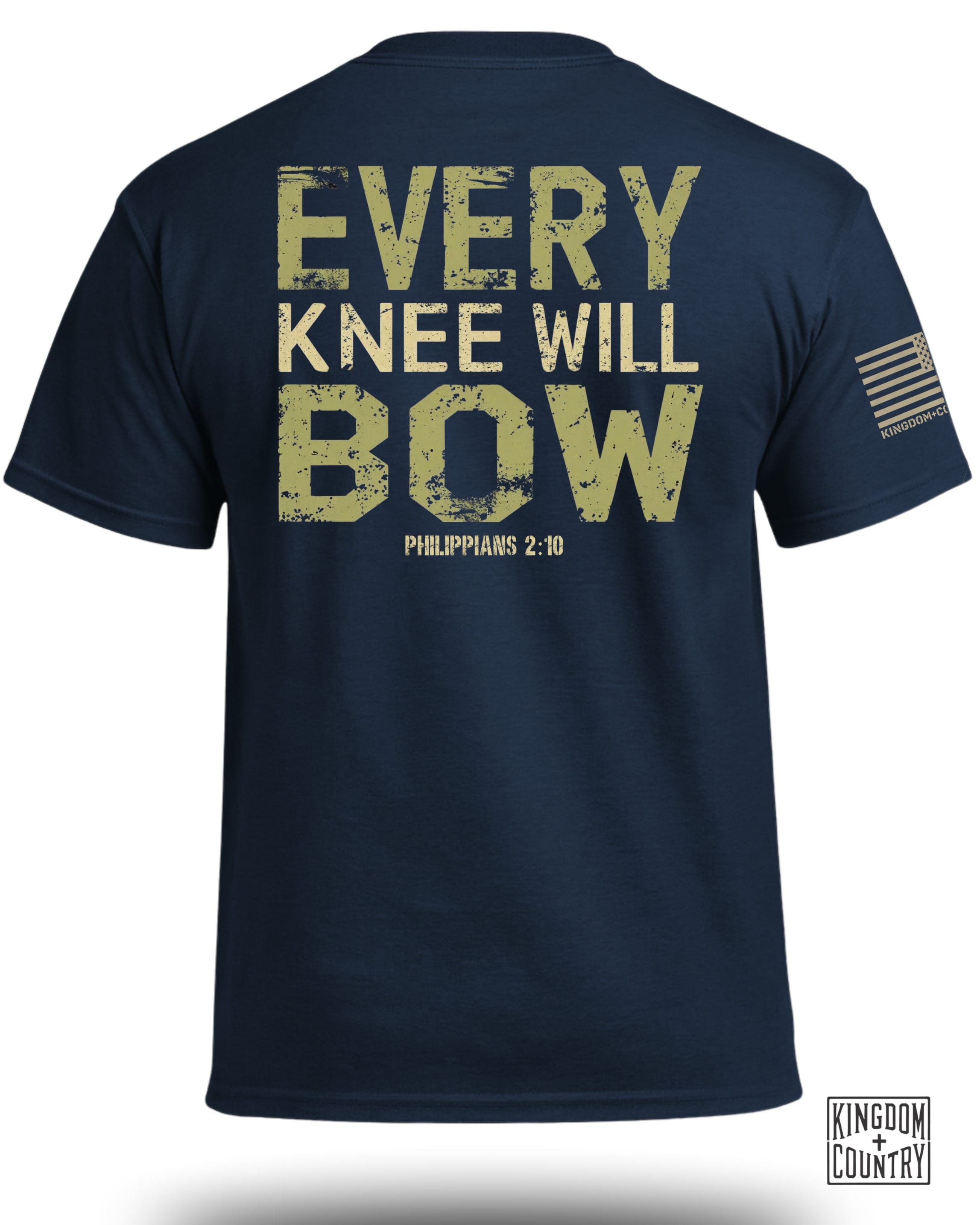 Every Knee Will Bow Philippians 2:10 T-Shirt