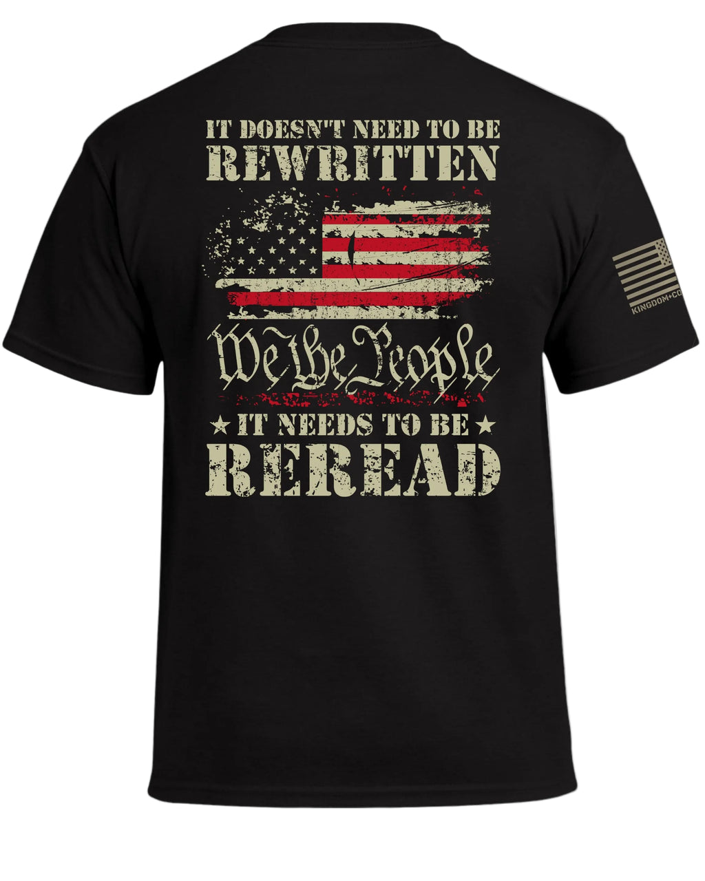 We The People American Flag T-Shirt
