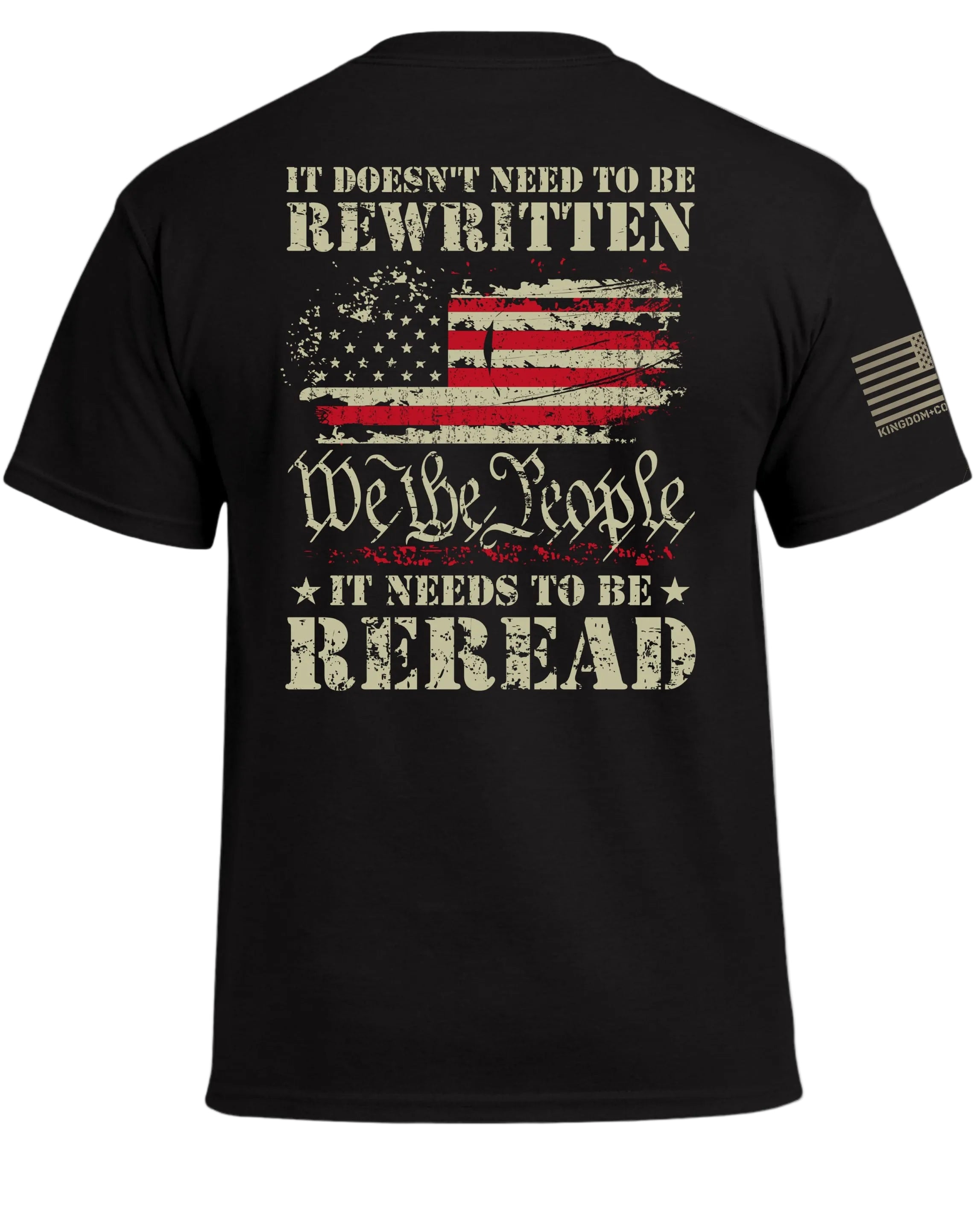 We The People American Flag T-Shirt