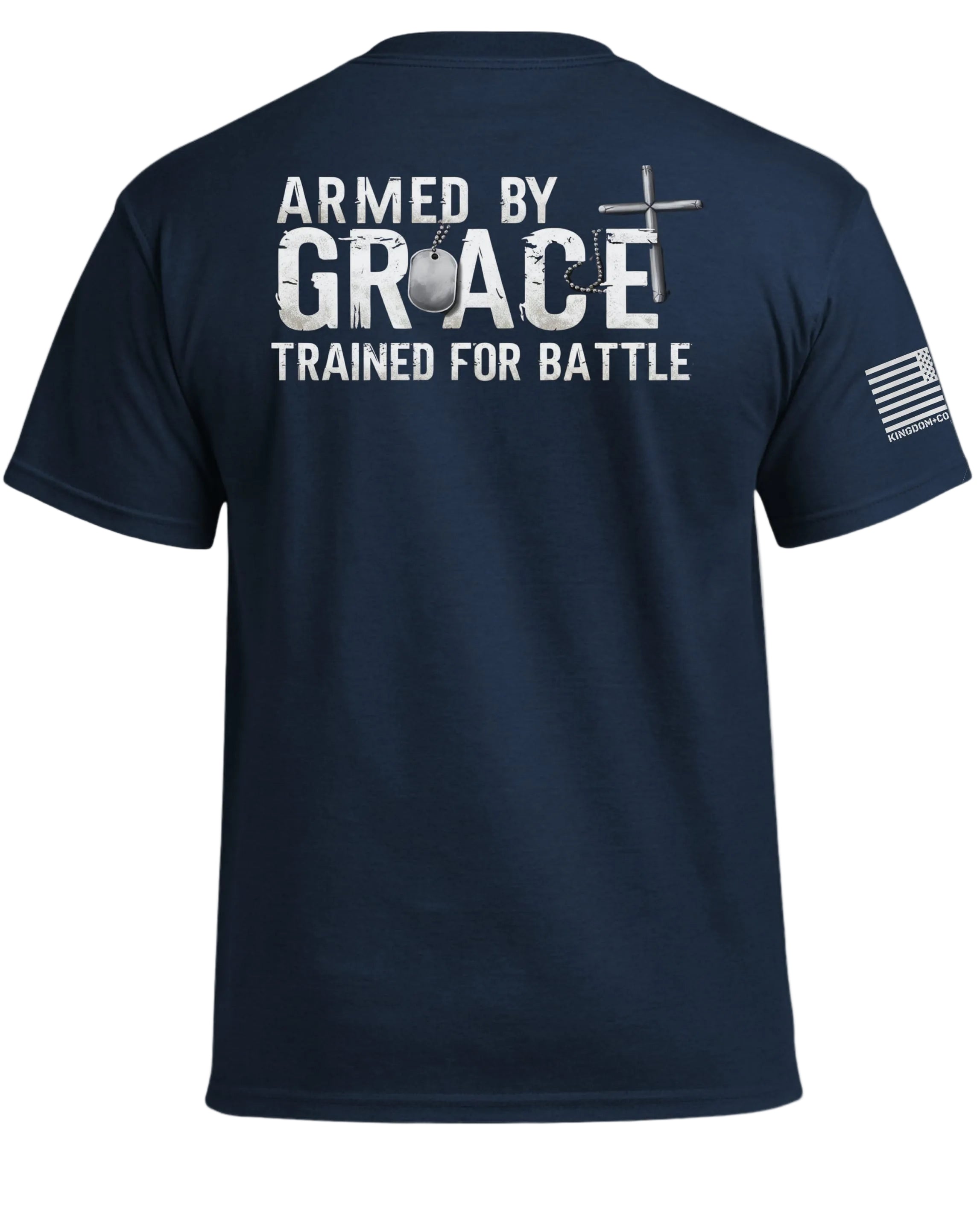 Armed By Grace Trained For Battle T-Shirt
