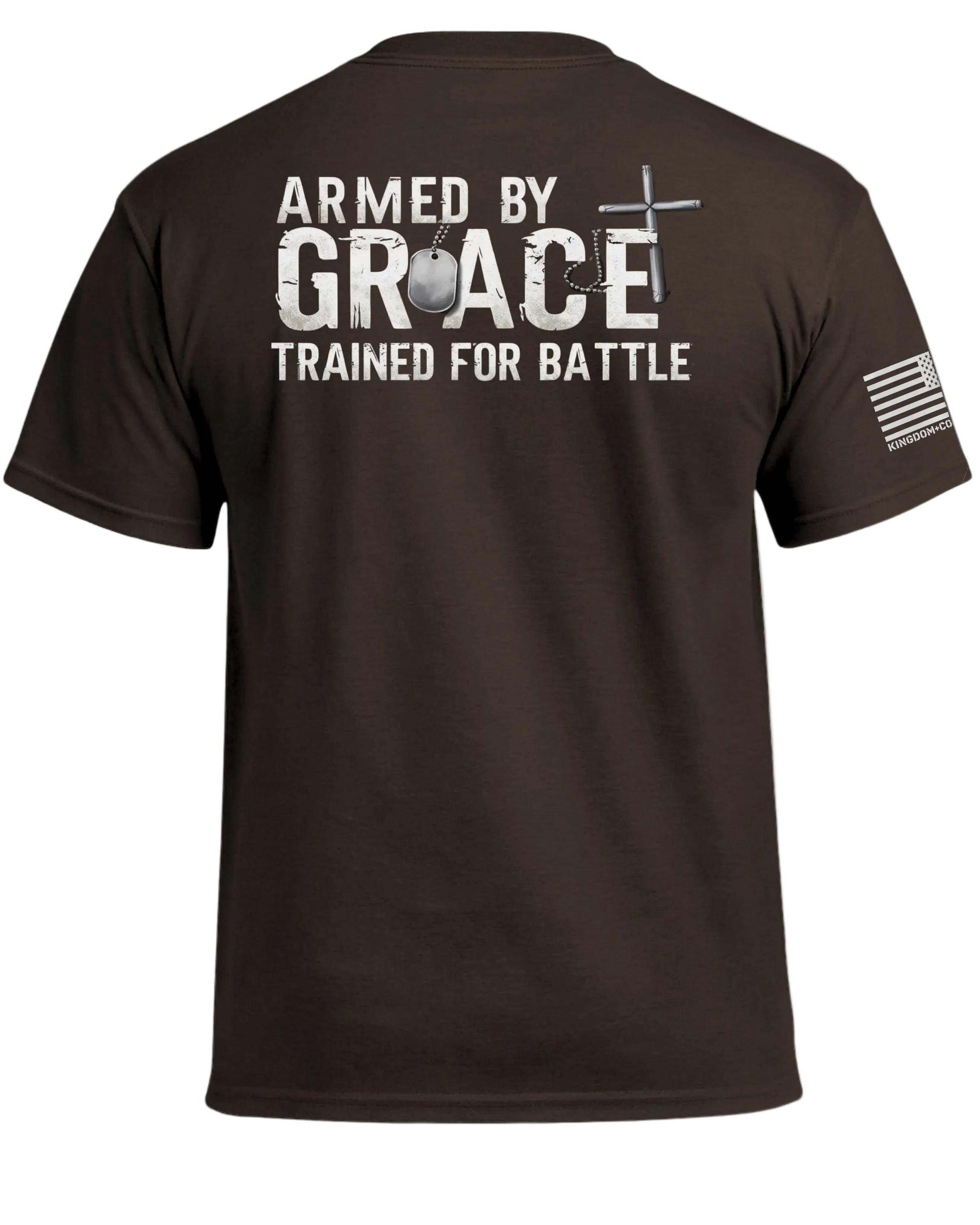 Armed By Grace Trained For Battle T-Shirt