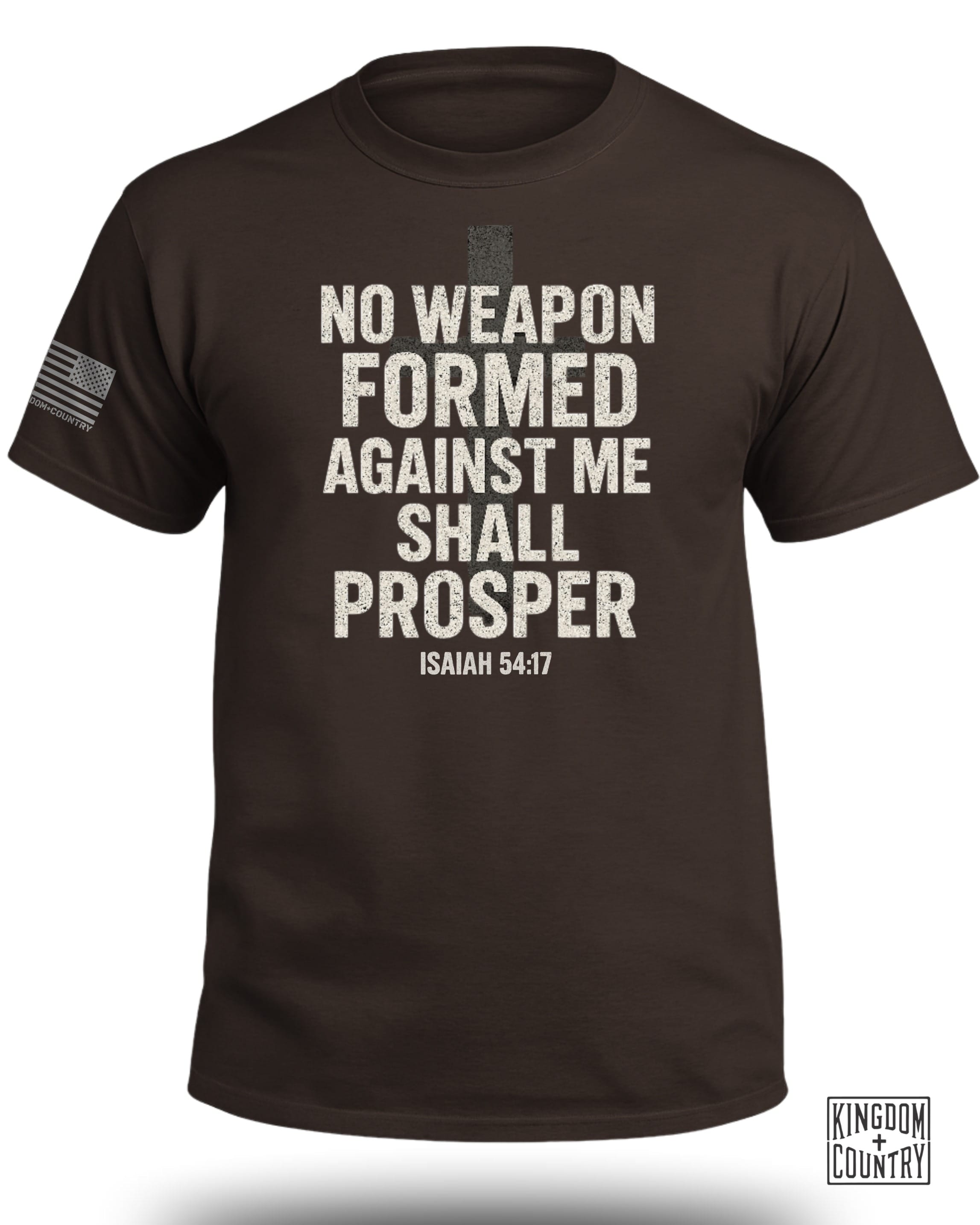 No Weapon Formed Against Me Shall Prosper T-Shirt