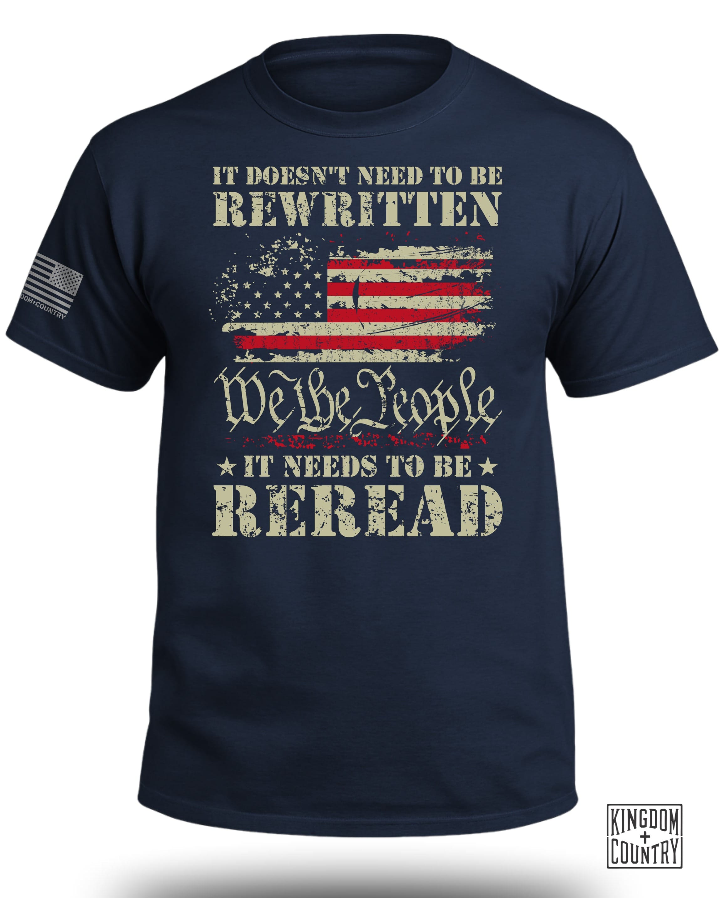 We The People American Flag T-Shirt