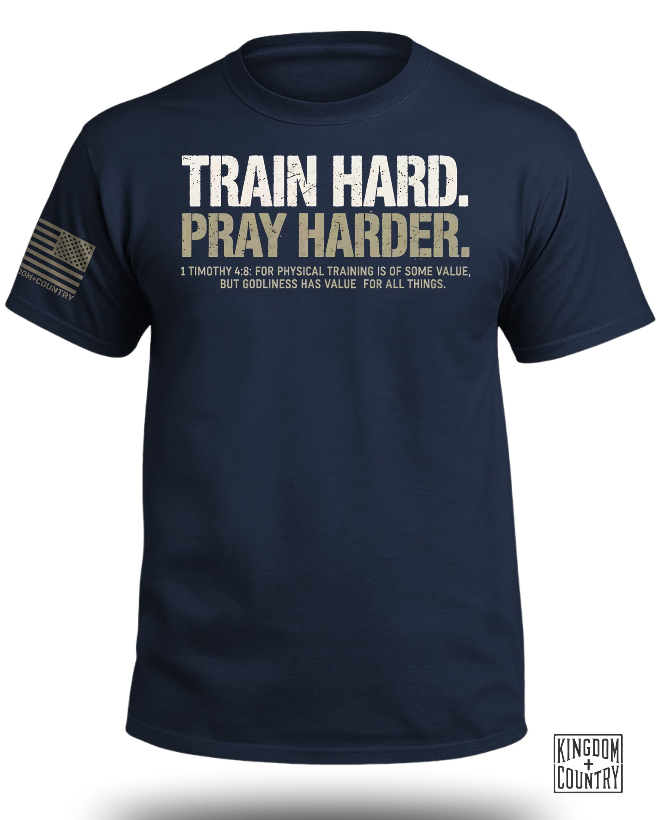 Train Hard Pray Harder T-Shirt