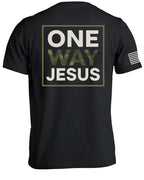 One Way Jesus Camo T-Shirt