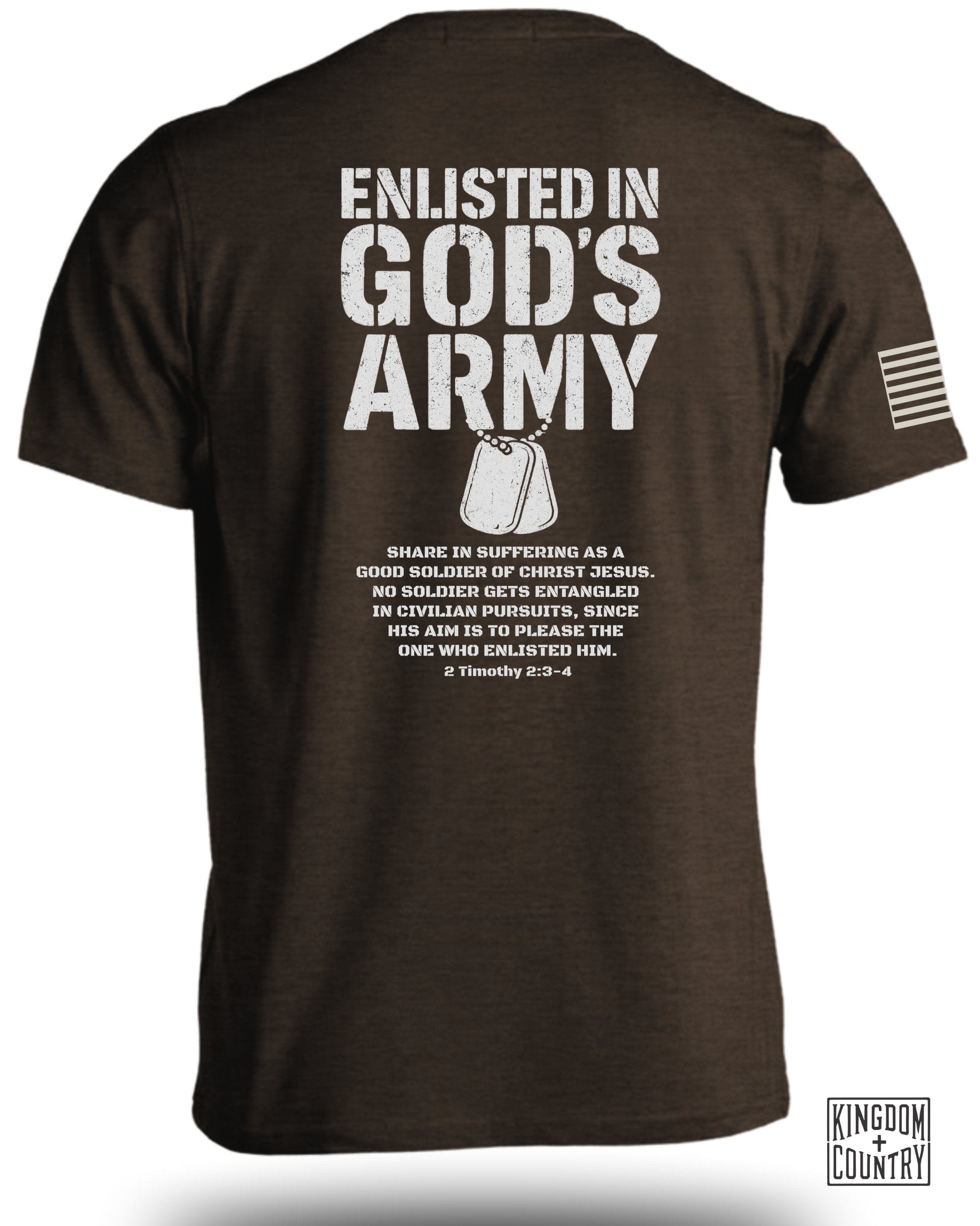 Enlisted In God's Army T-Shirt