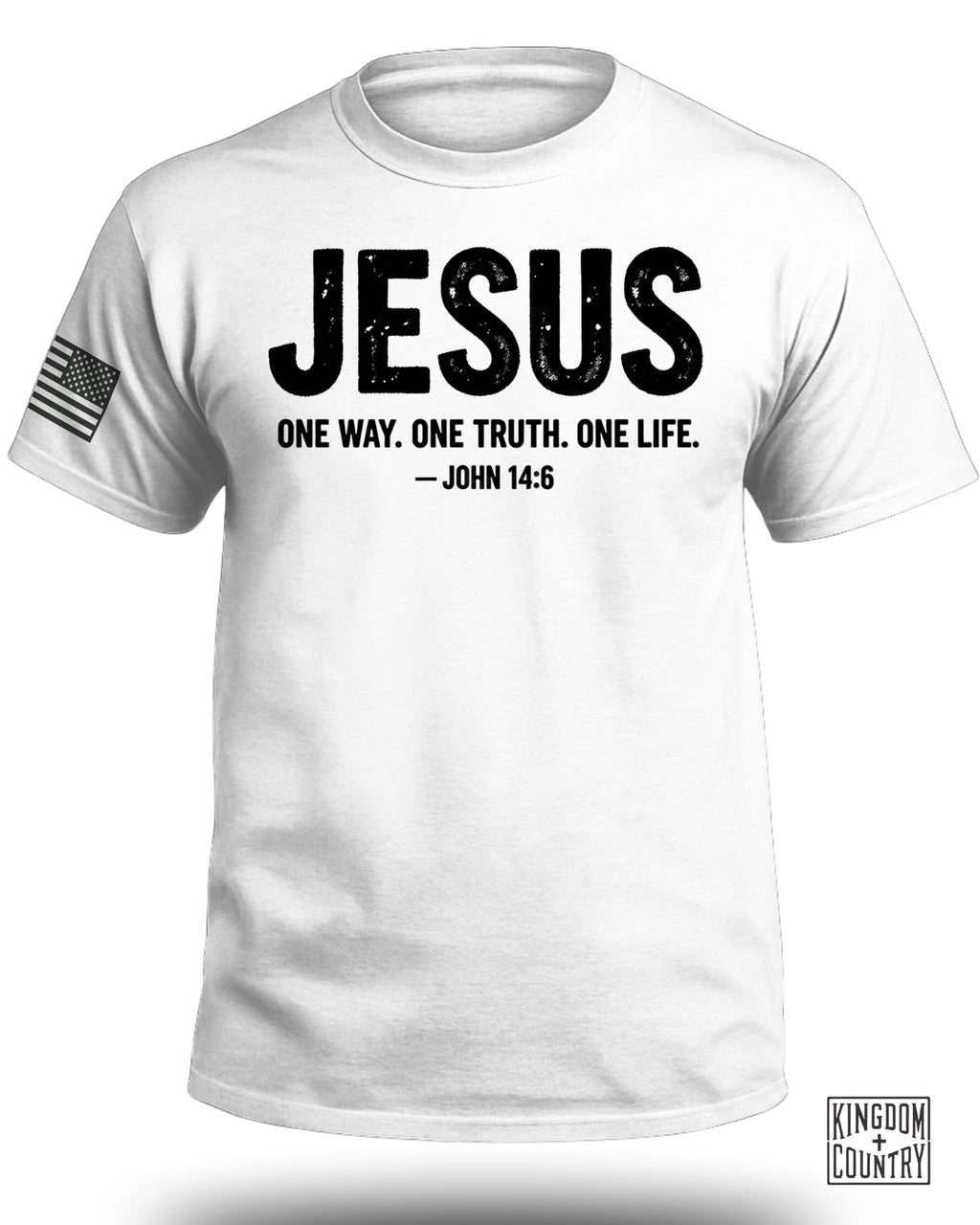 Jesus One Way One Truth One Life T-Shirt