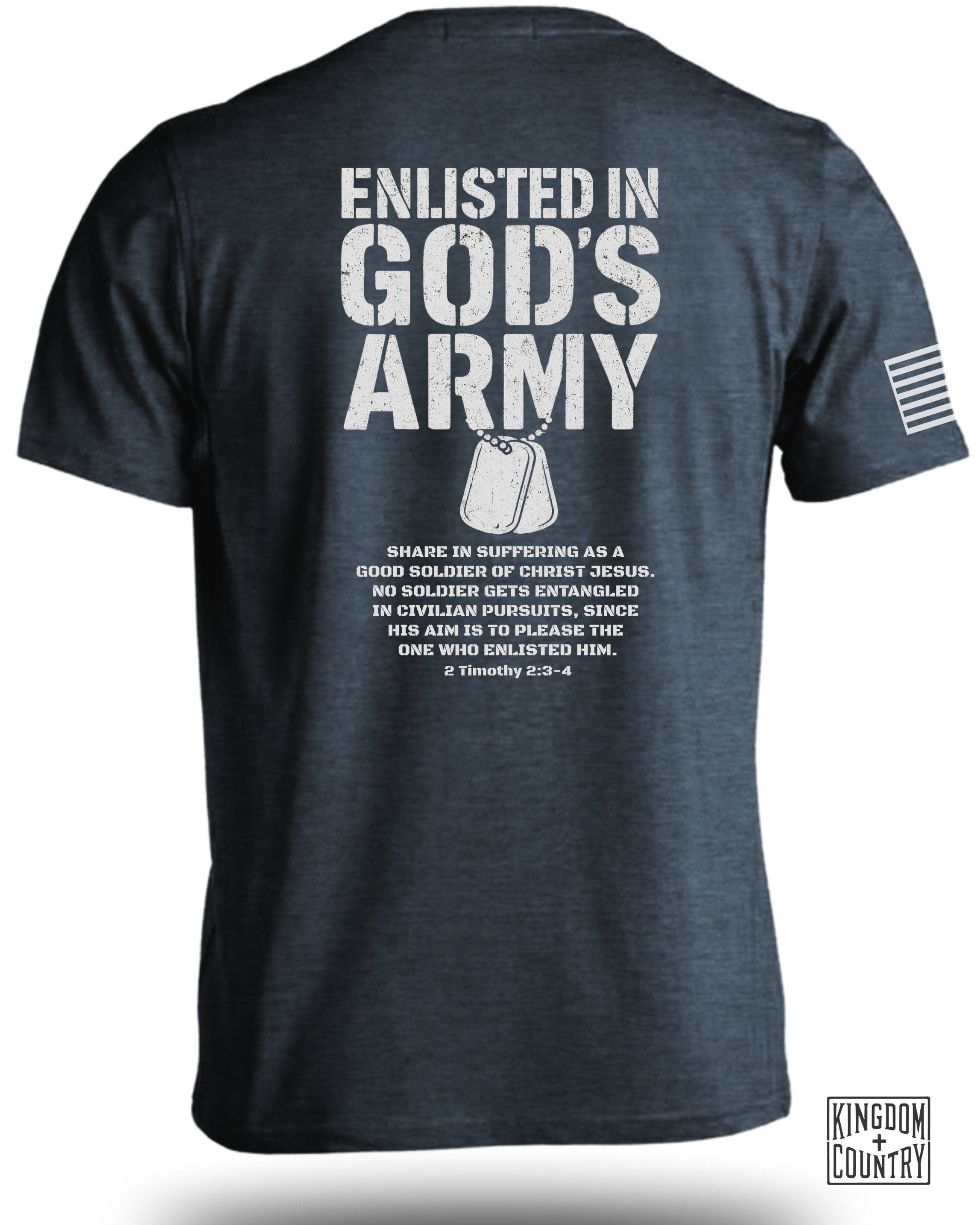 Enlisted In God's Army T-Shirt