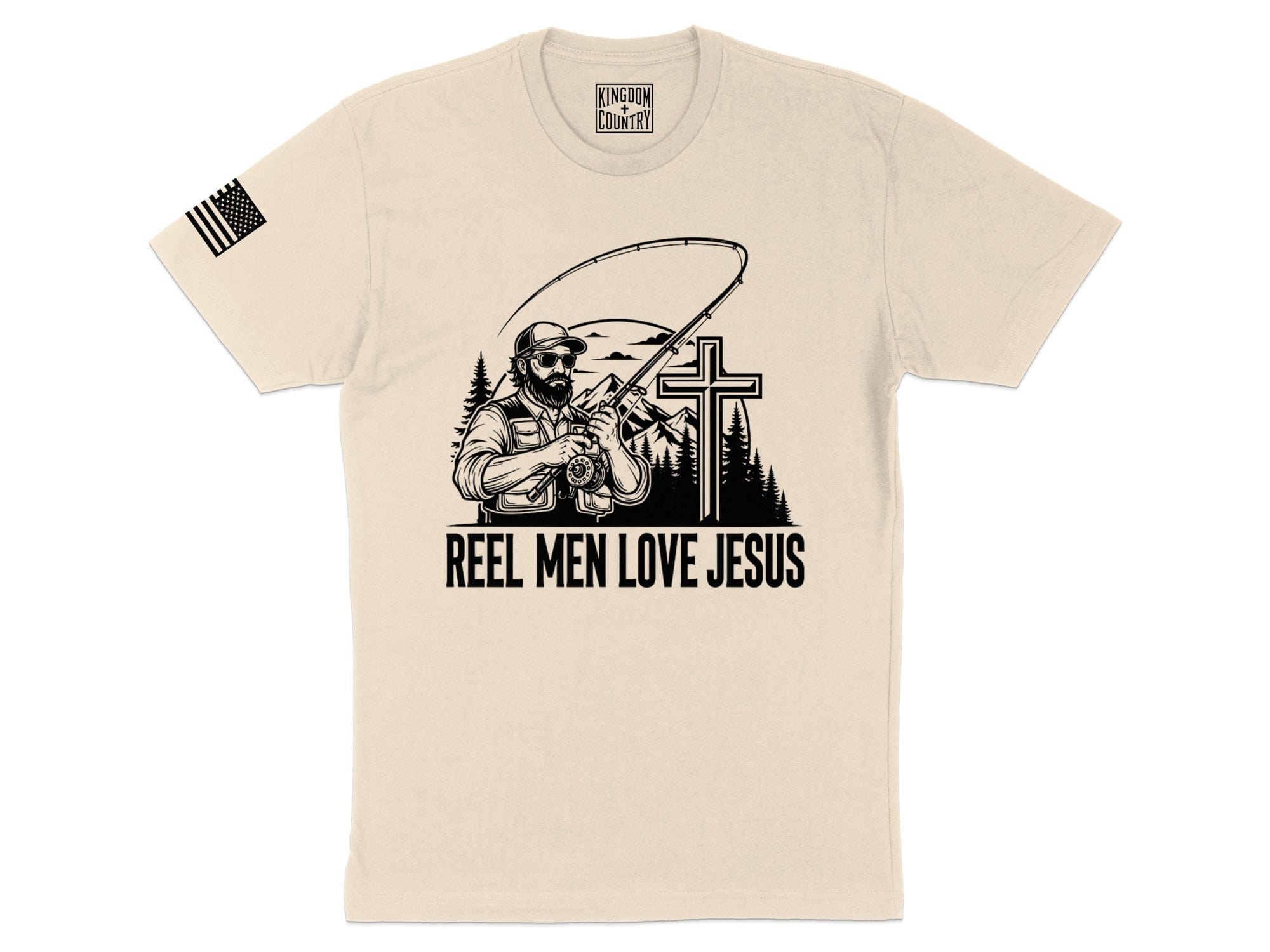 Reel Men Love Jesus T-Shirt