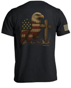Patriotic Eagle Isaiah 40 31 T-Shirt