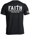 Faith Fearless & Intentional Trusting Him T-Shirt