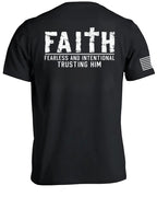 Faith Fearless & Intentional Trusting Him T-Shirt