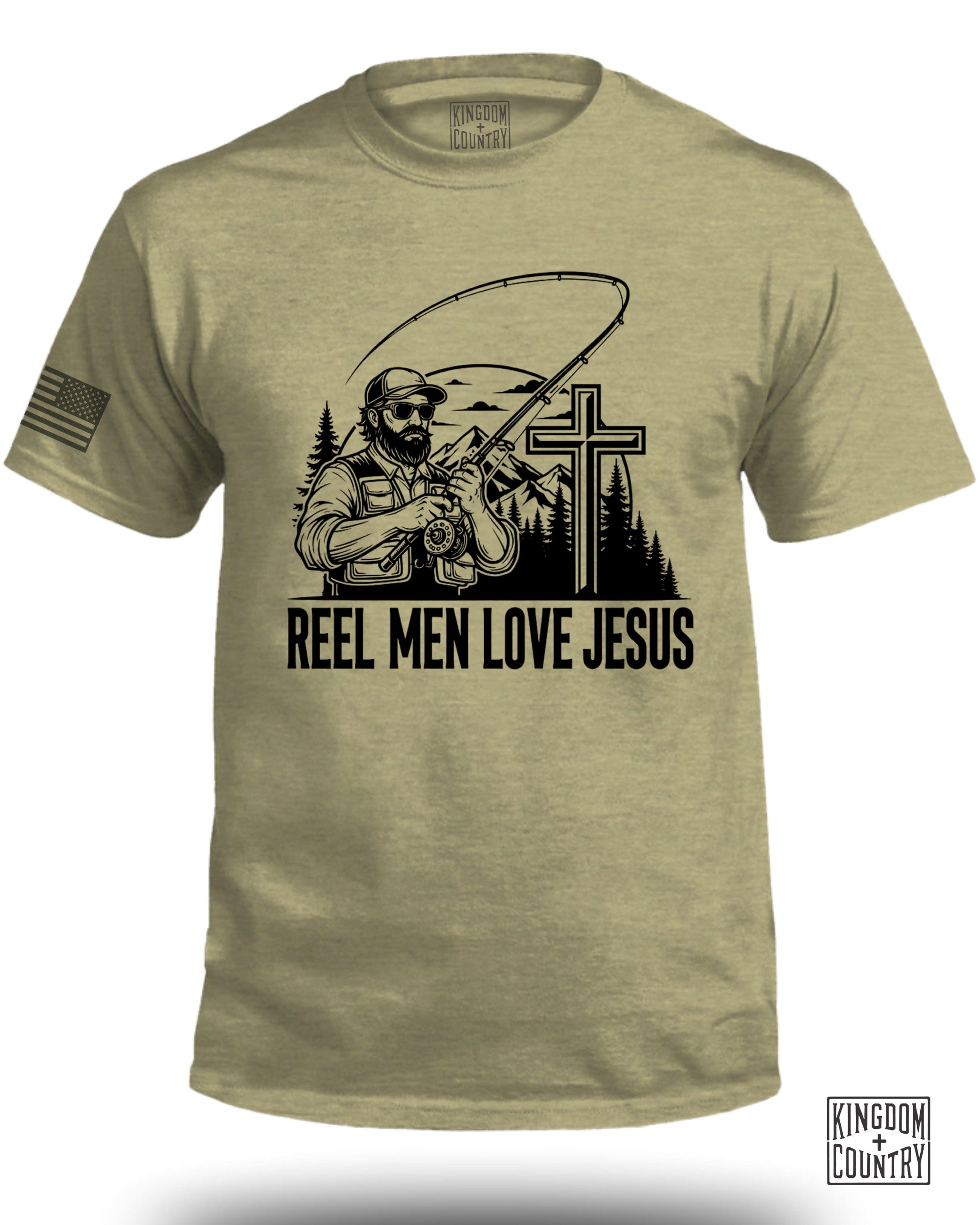 Reel Men Love Jesus T-Shirt