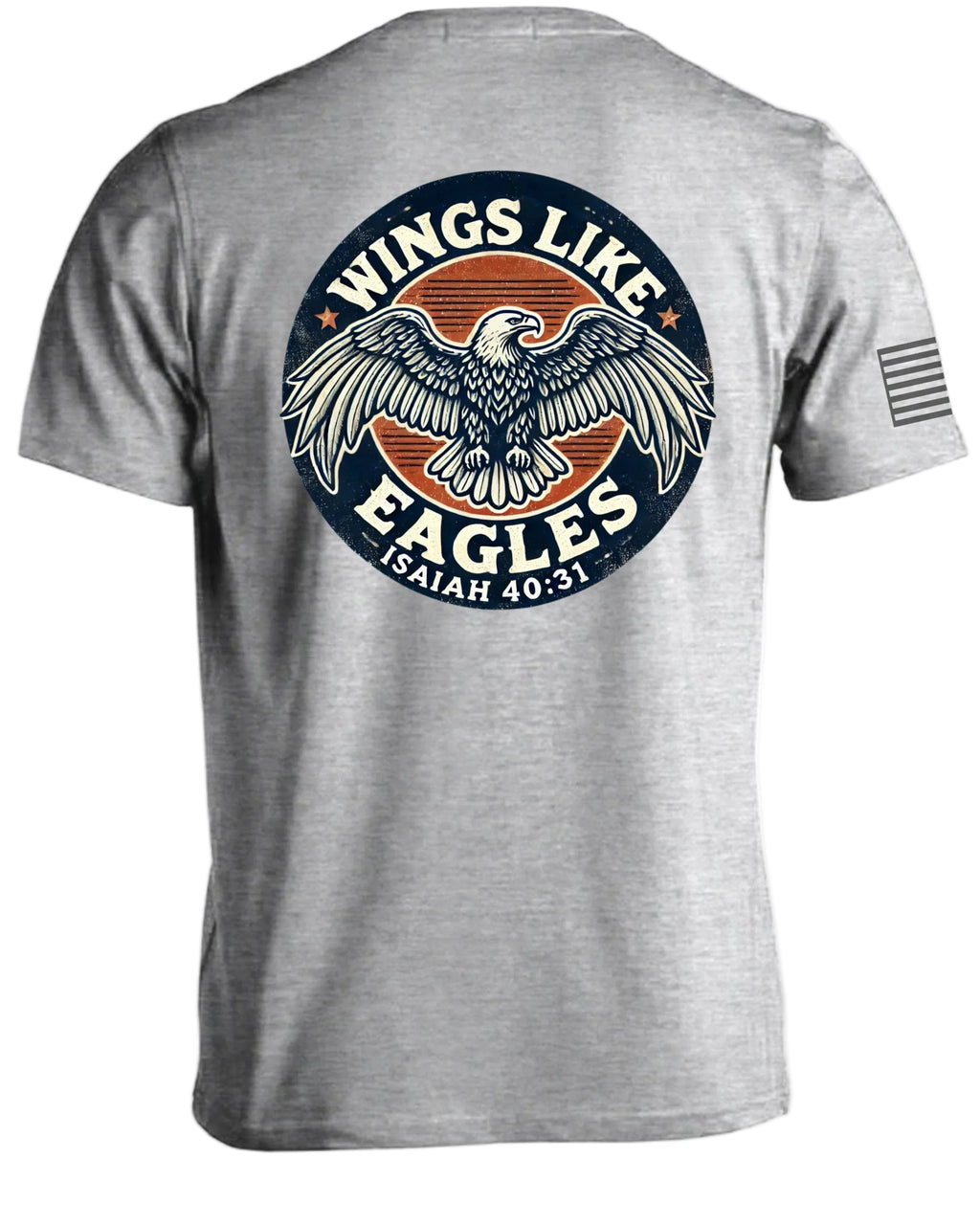 Wings Like Eagles Isaiah 40 31 T-Shirt