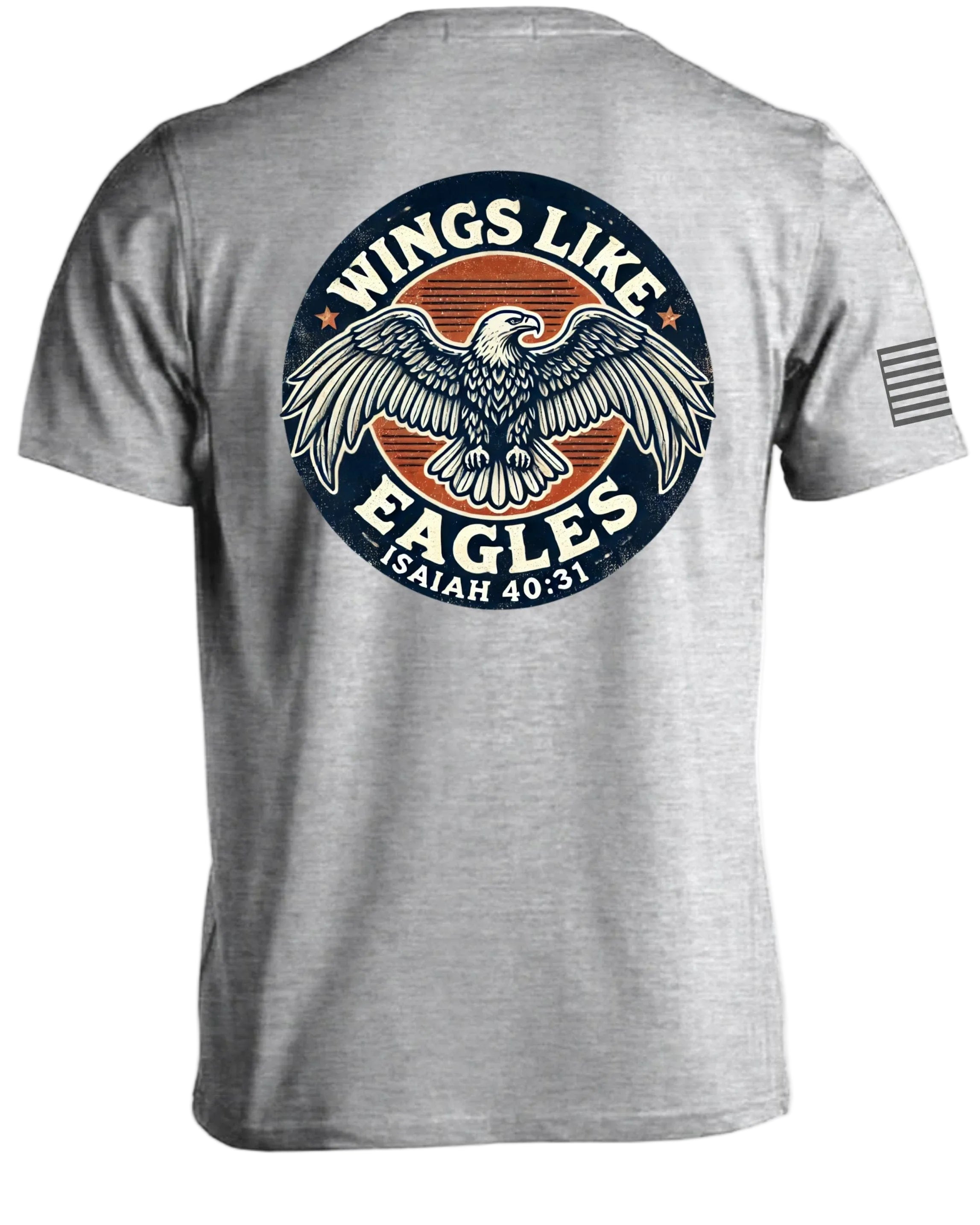 Wings Like Eagles Isaiah 40 31 T-Shirt