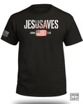 Jesus Saves Patriotic T-Shirt