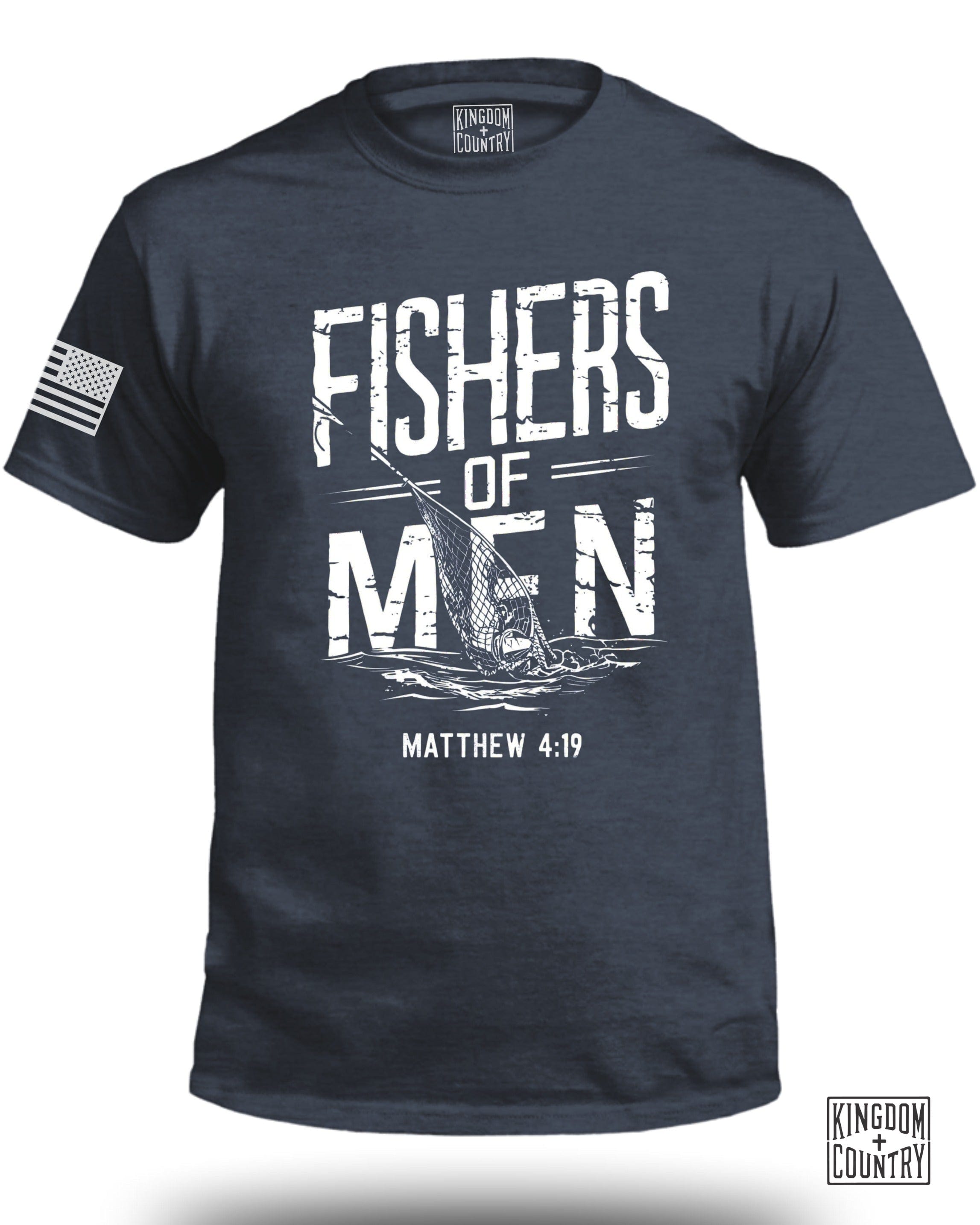 Fishers Of Men Matthew 4:19 T-Shirt
