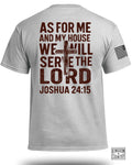 As For Me And My House Joshua 24 15 T-Shirt