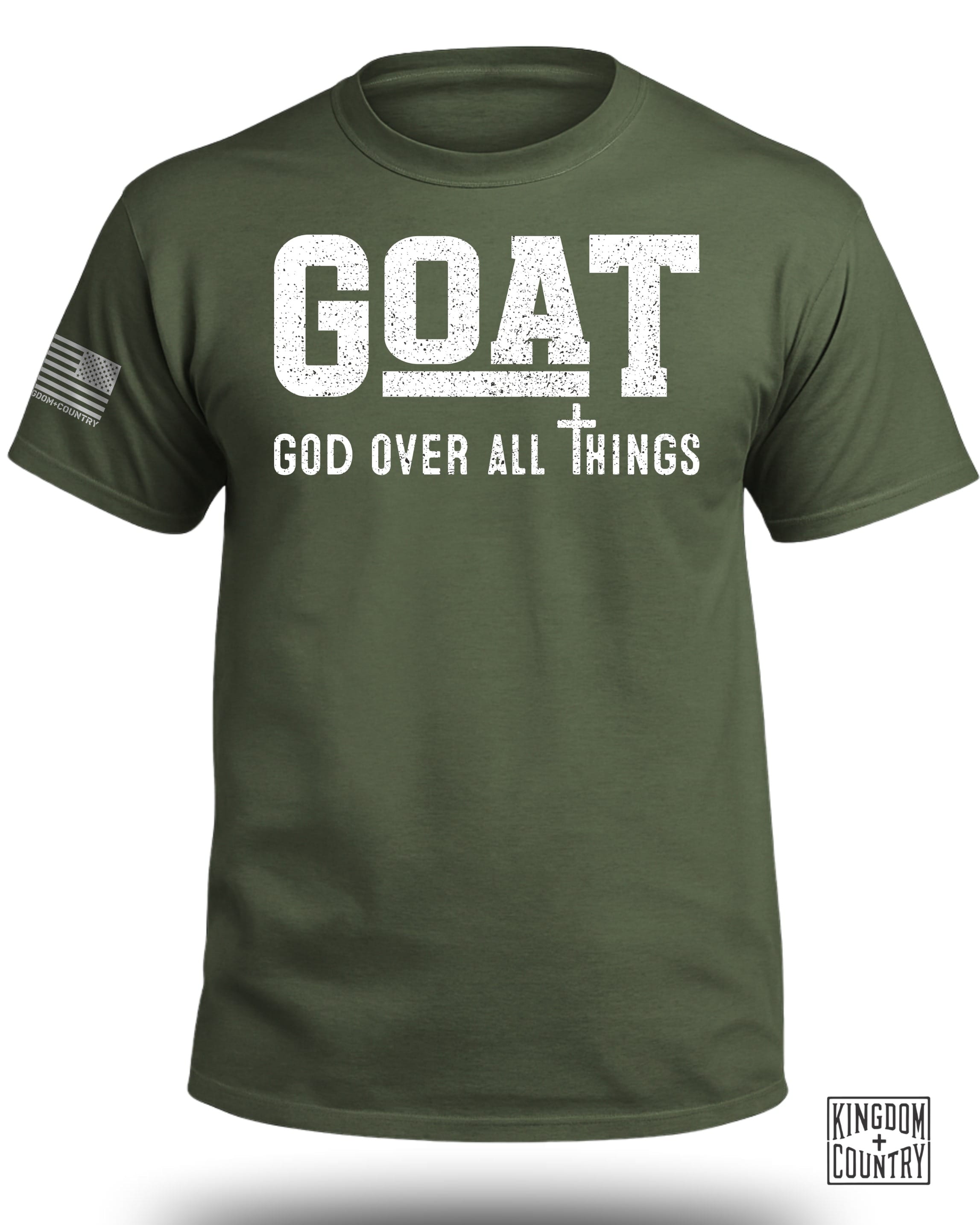 GOAT God Over All Things T-Shirt