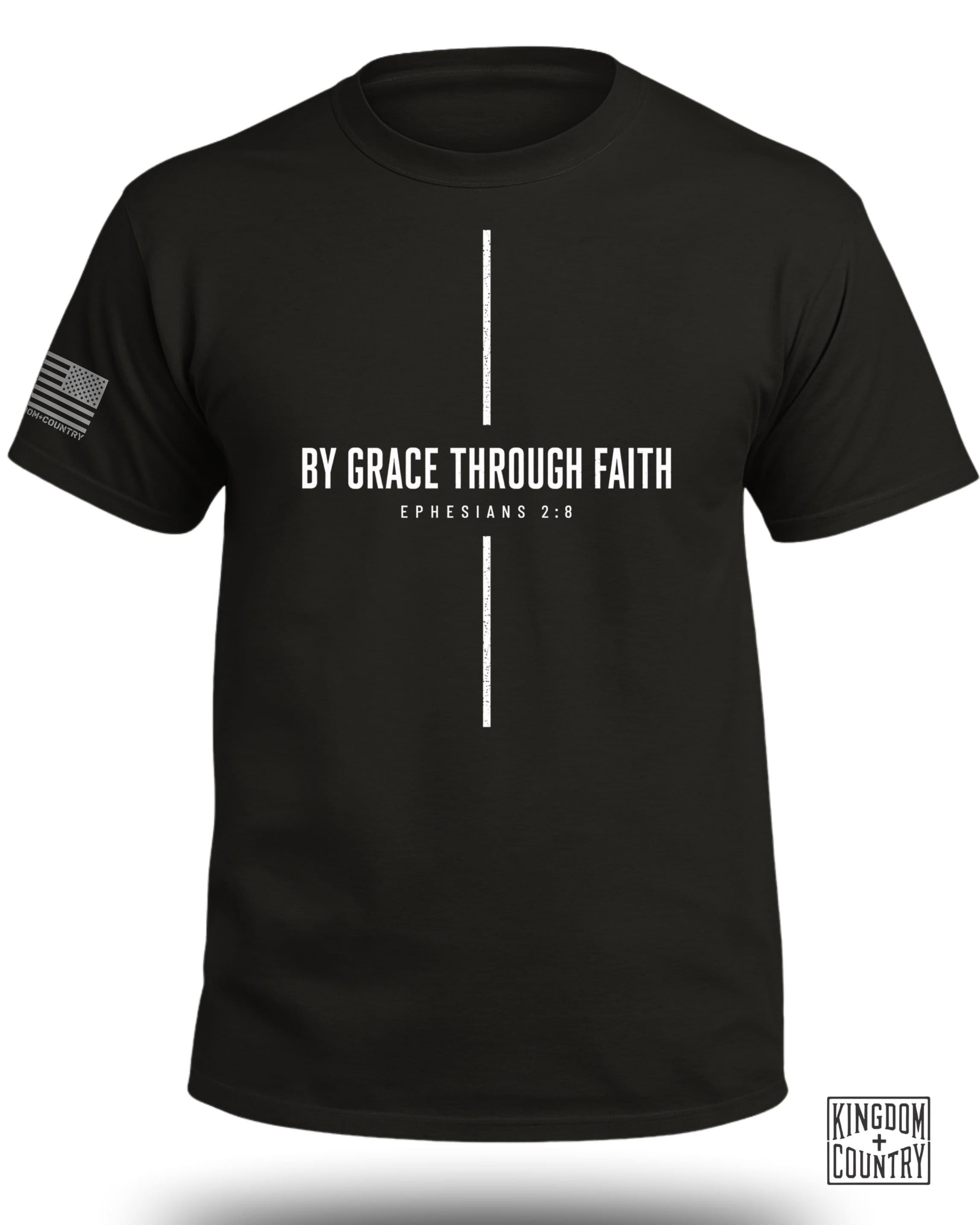 By Grace Through Faith Cross T-Shirt