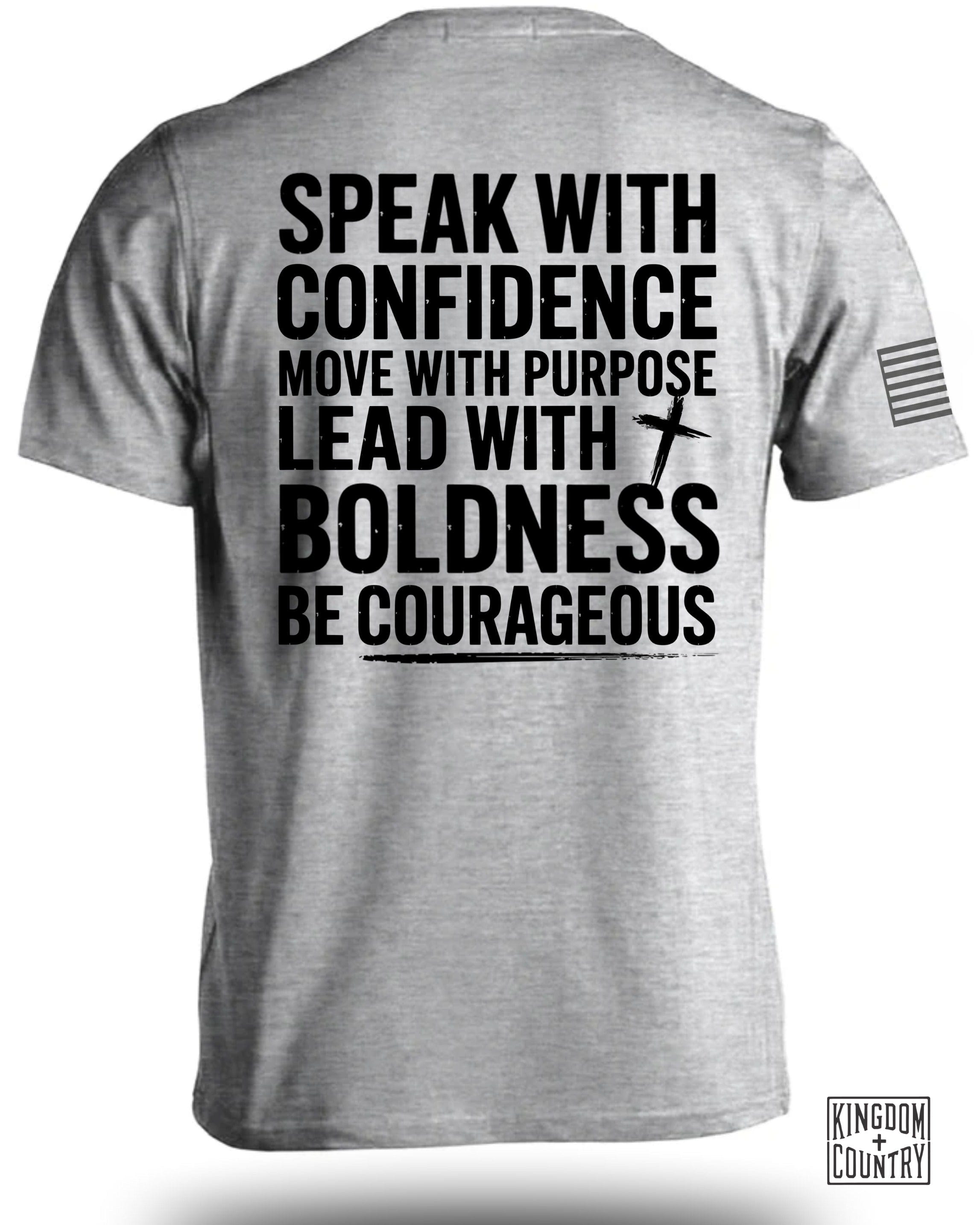 Confidence-Purpose-Boldness-Courage T-Shirt