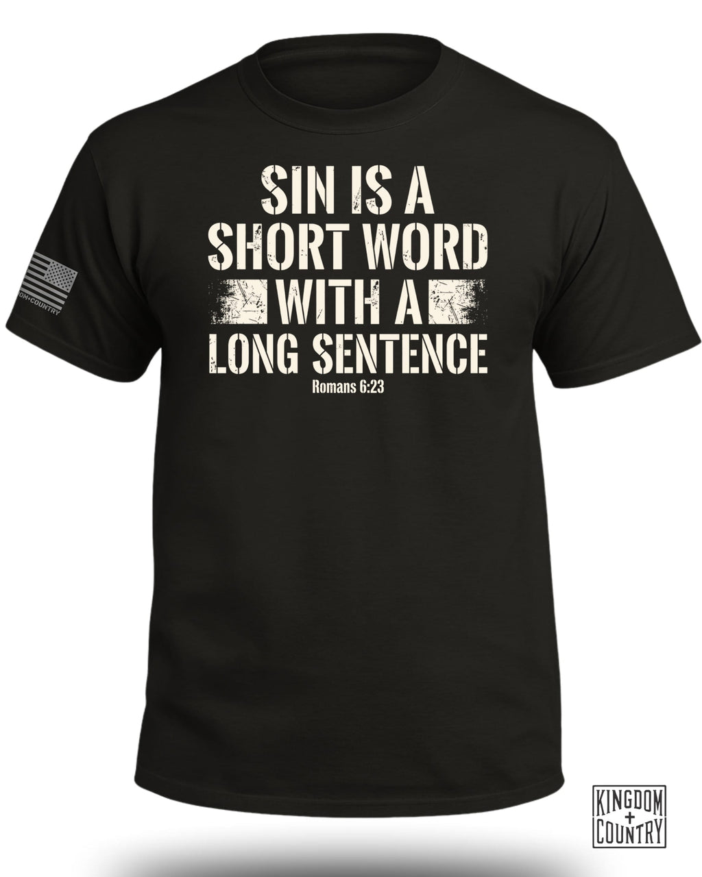 Sin is a Short Word T-Shirt