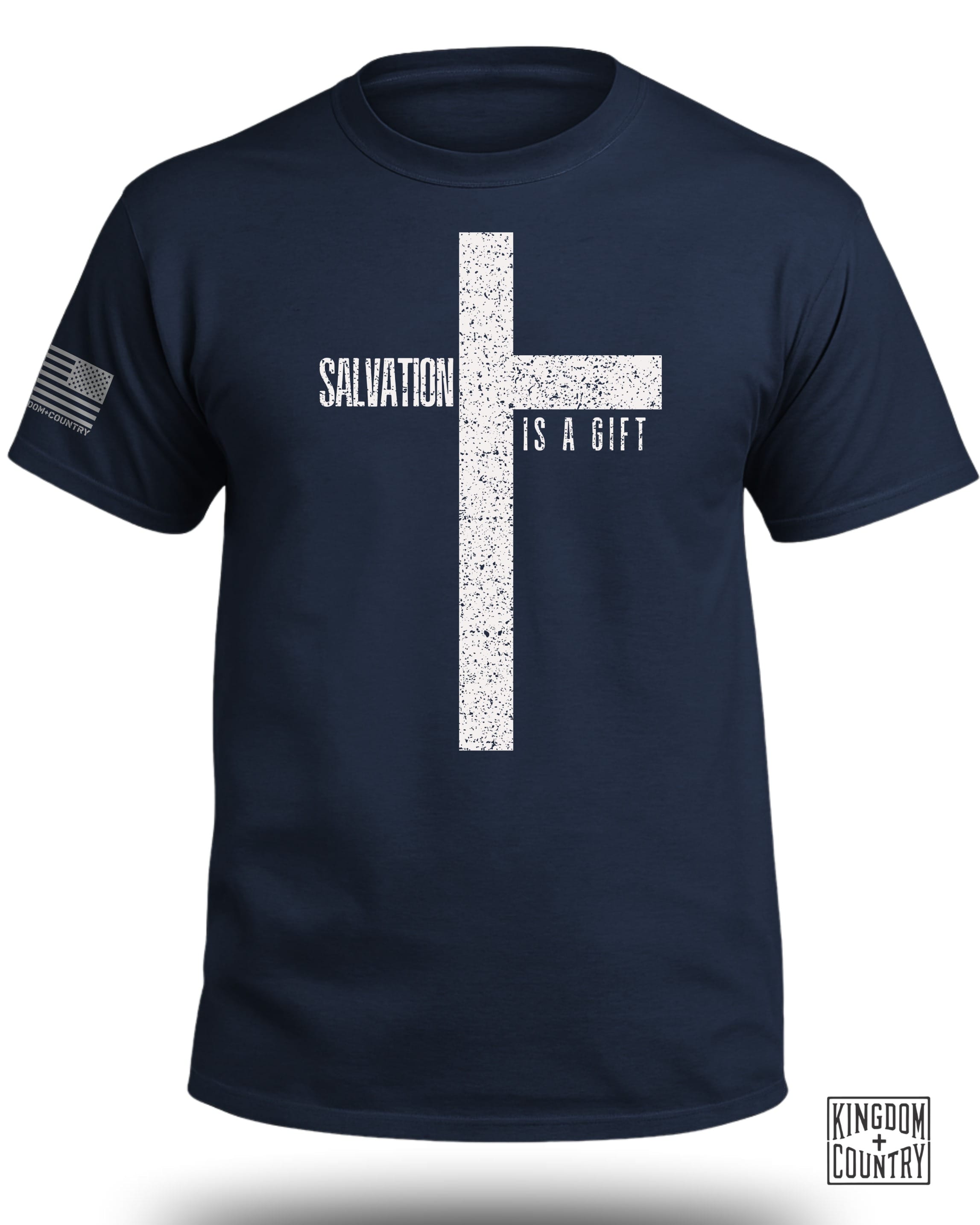 Salvation is a Gift Cross T-Shirt