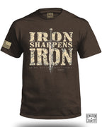 Iron Sharpens Iron Proverbs 27:17 T-Shirt