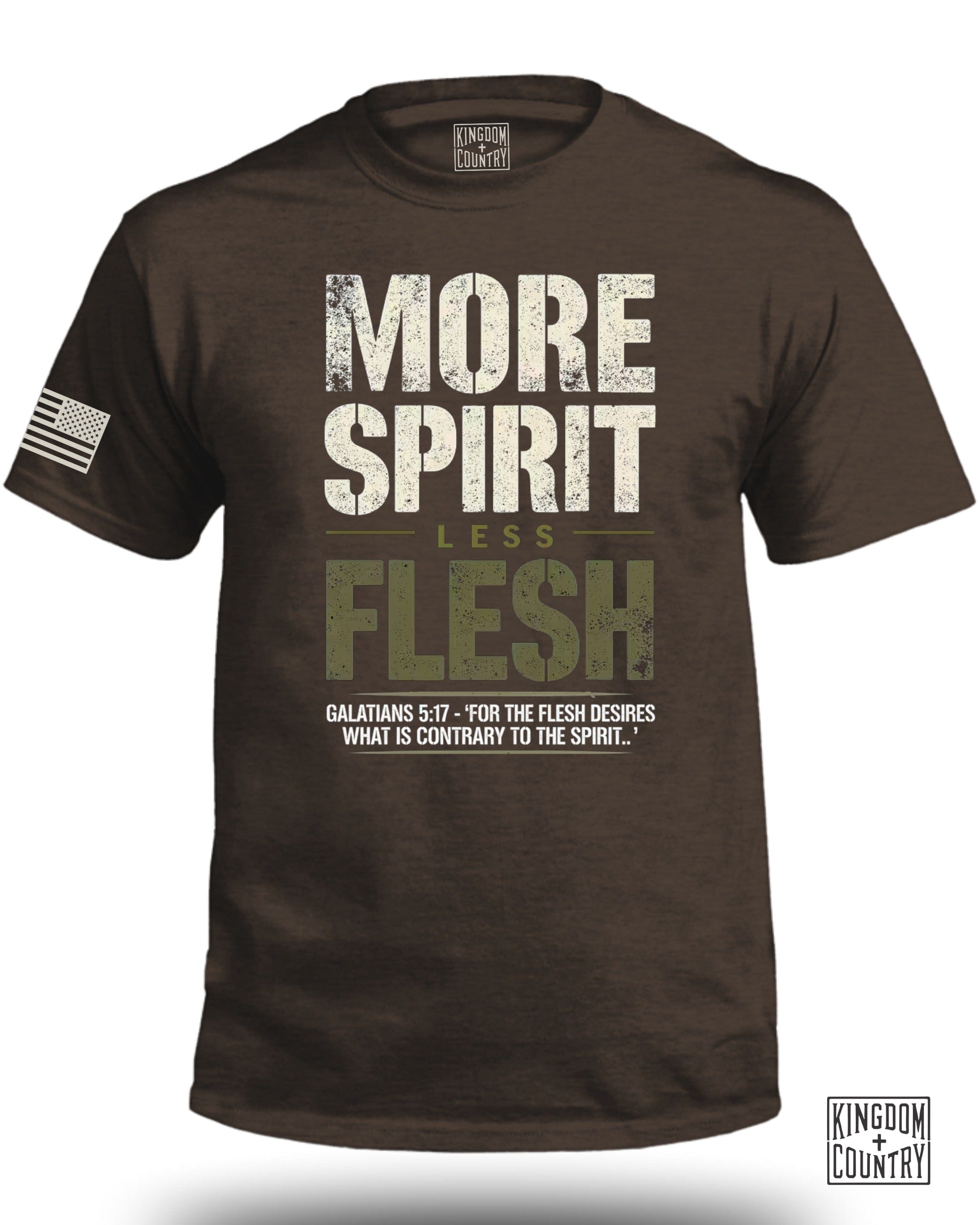 More Spirit Less Flesh T-Shirt