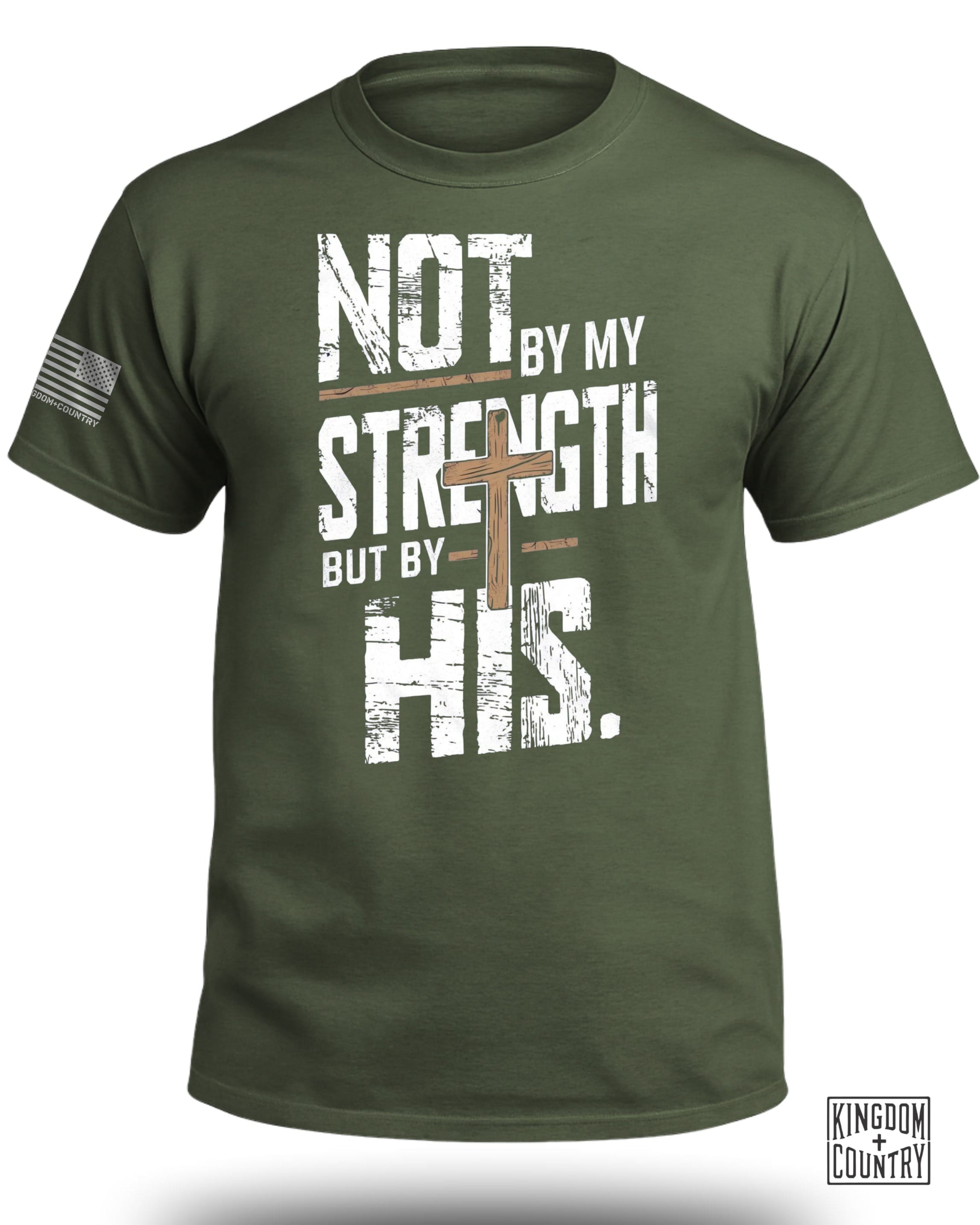 Not by My Strength Graphic T-Shirt