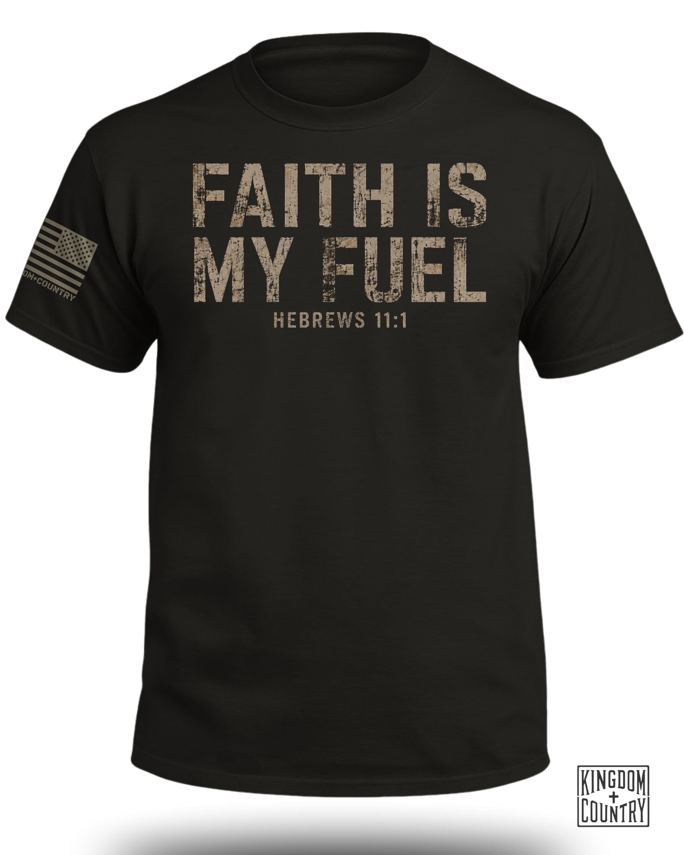 Faith Is My Fuel Hebrews 11:1 T-Shirt