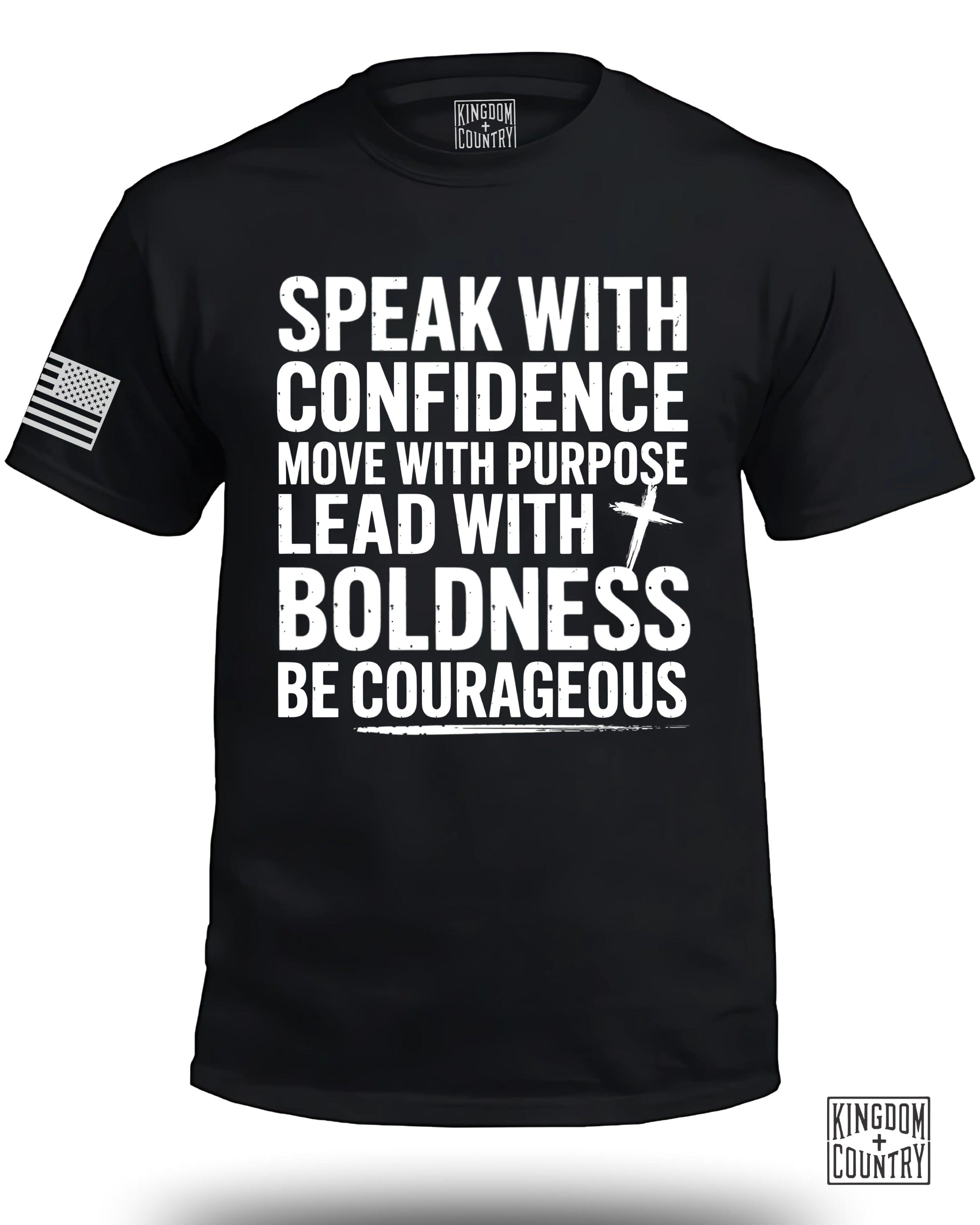 Confidence-Purpose-Boldness-Courage T-Shirt