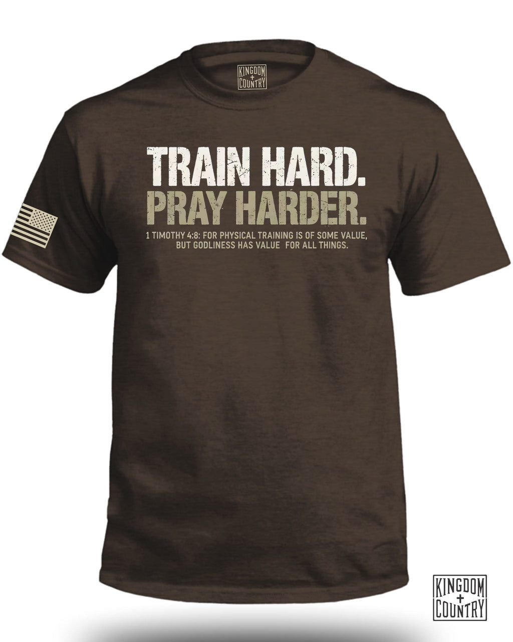 Train Hard Pray Harder T-Shirt