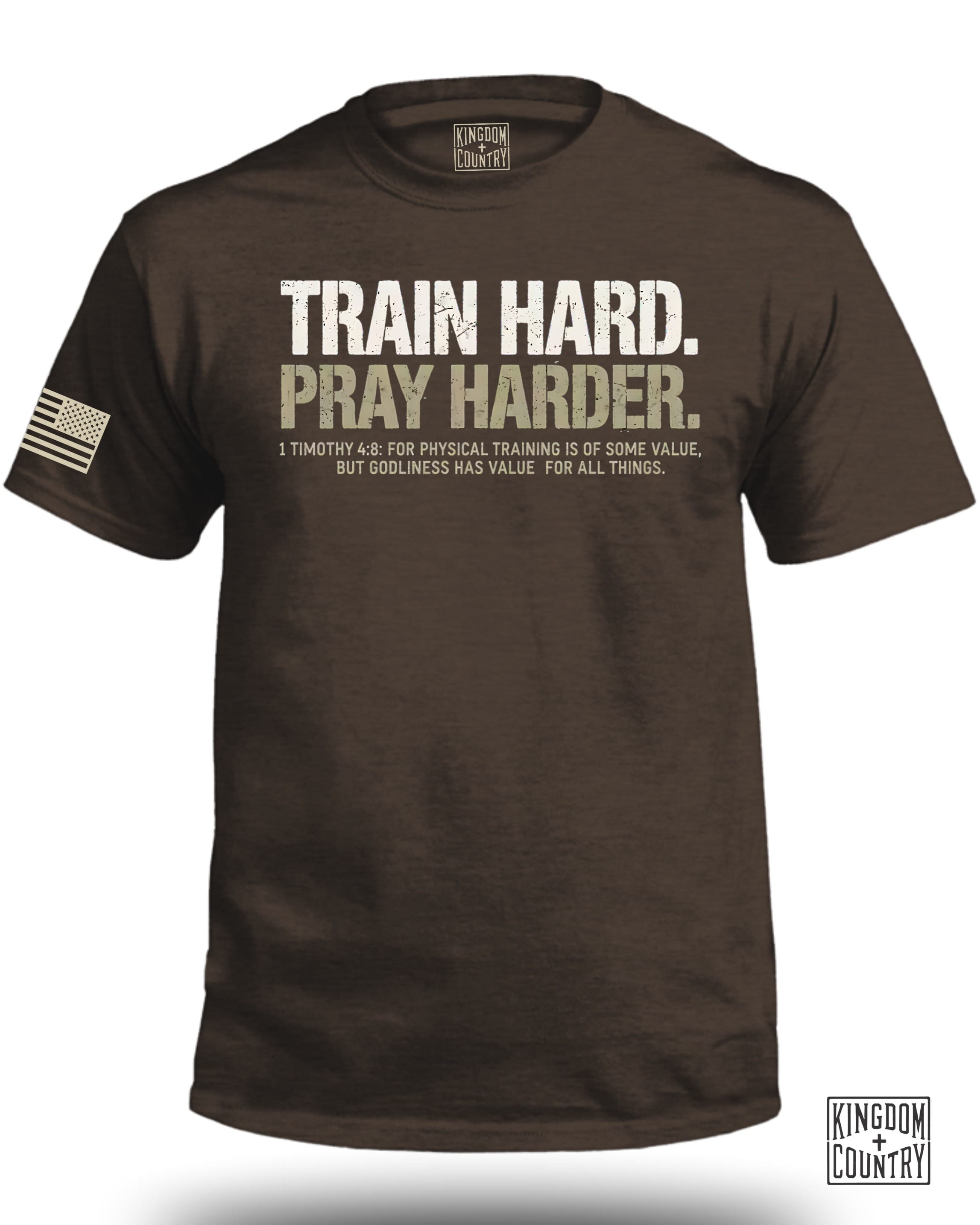 Train Hard Pray Harder T-Shirt