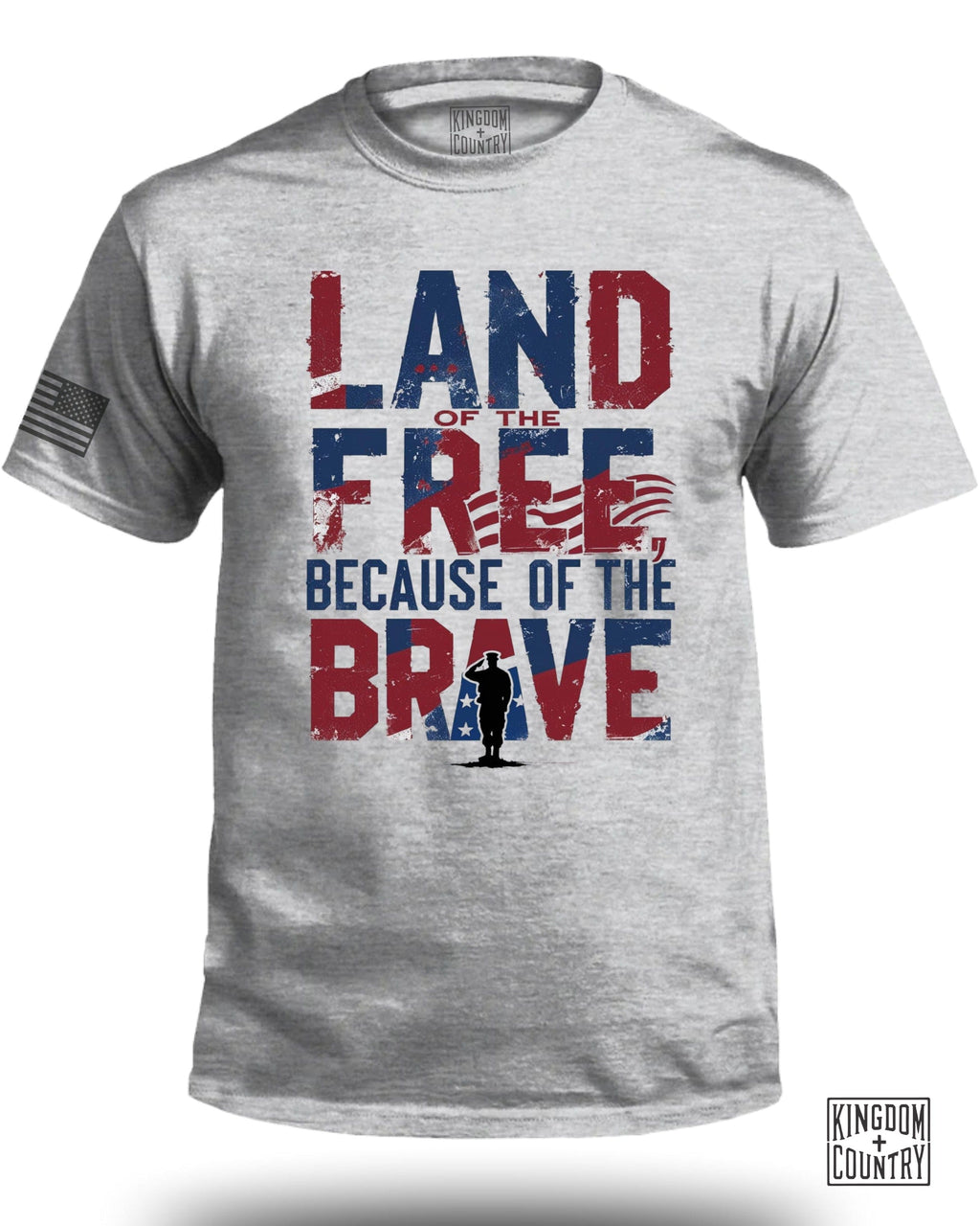 Land Of The Free Because Of The Brave T-Shirt