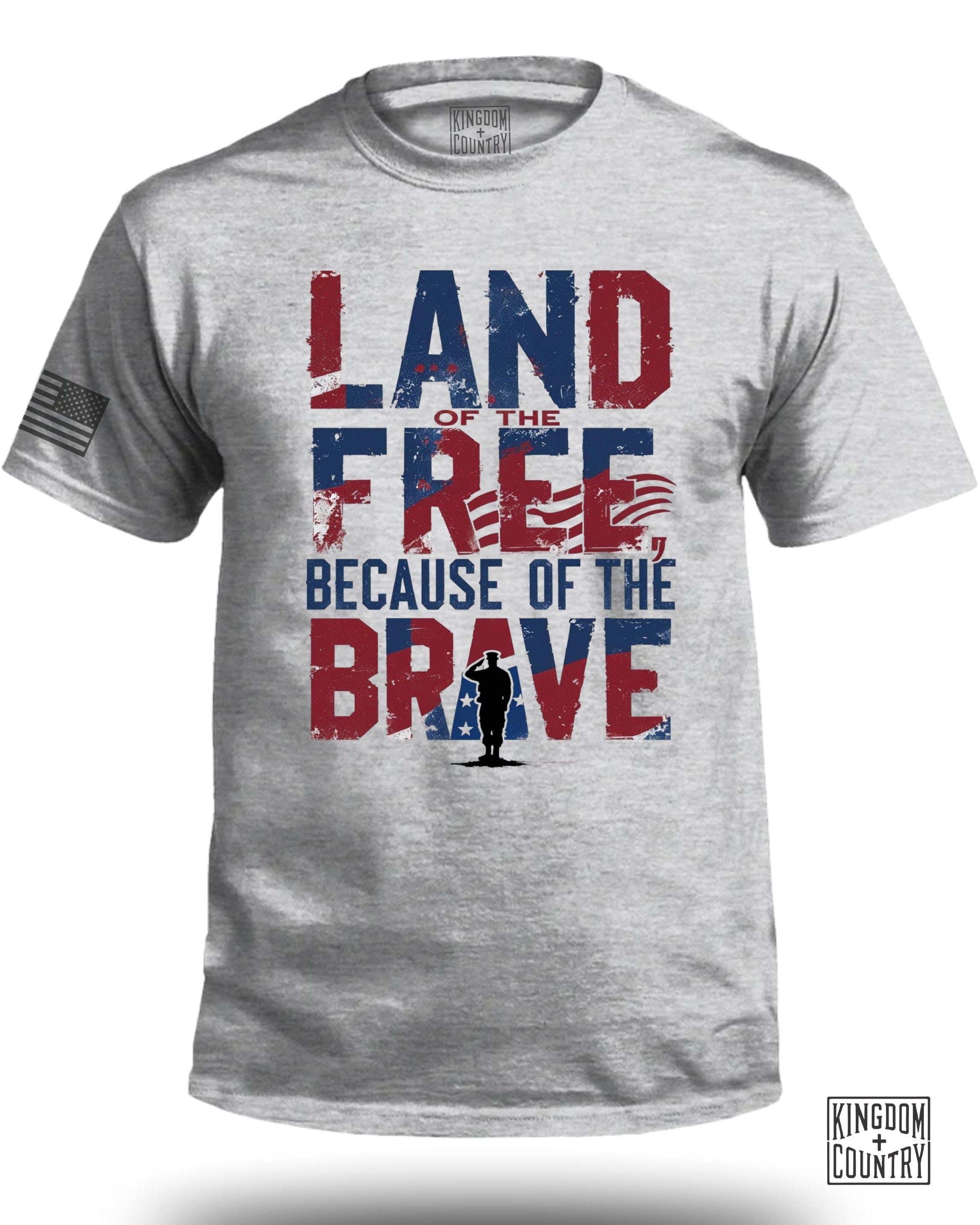 Land Of The Free Because Of The Brave T-Shirt