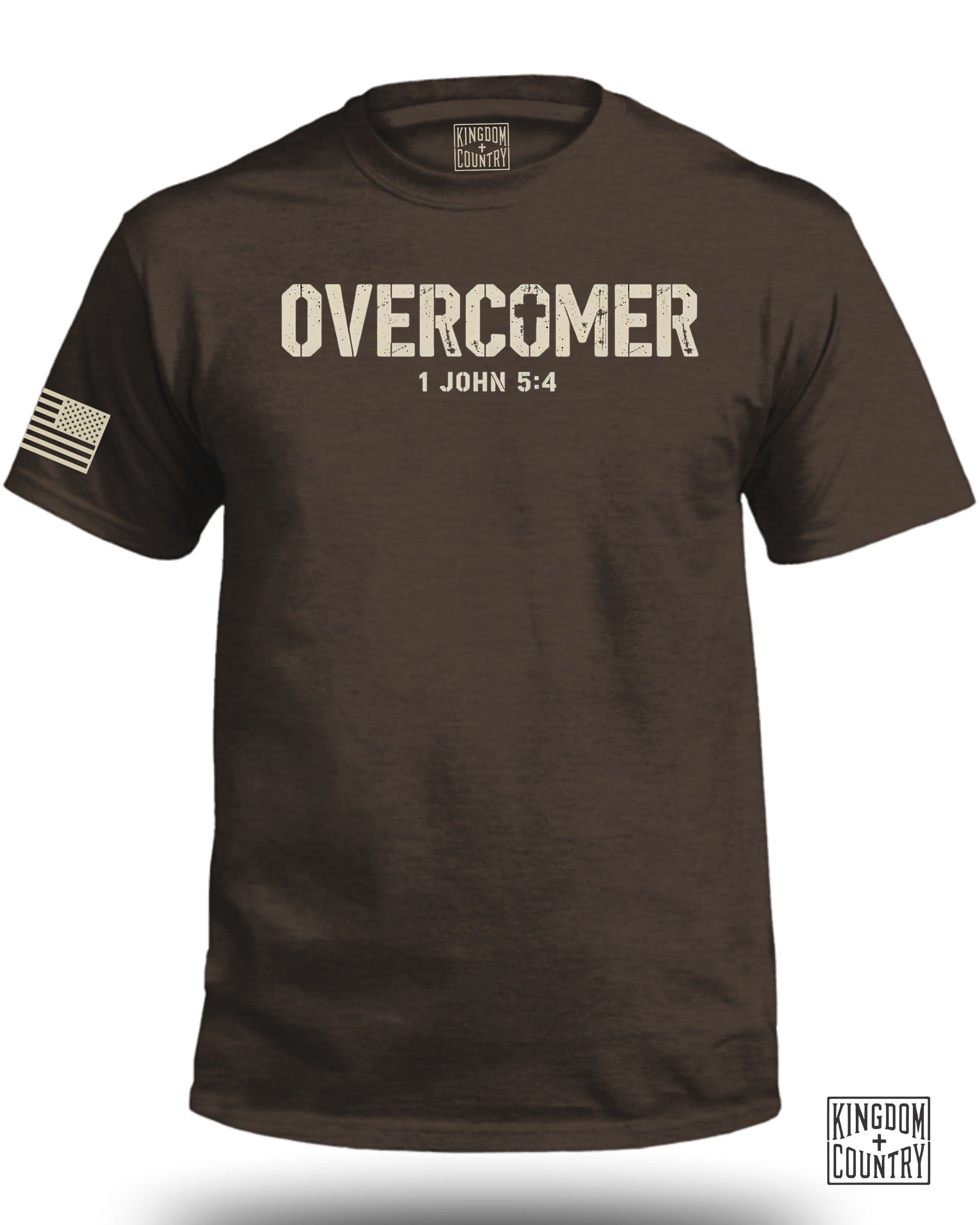 OVERCOMER 1 John 5:4 T-Shirt