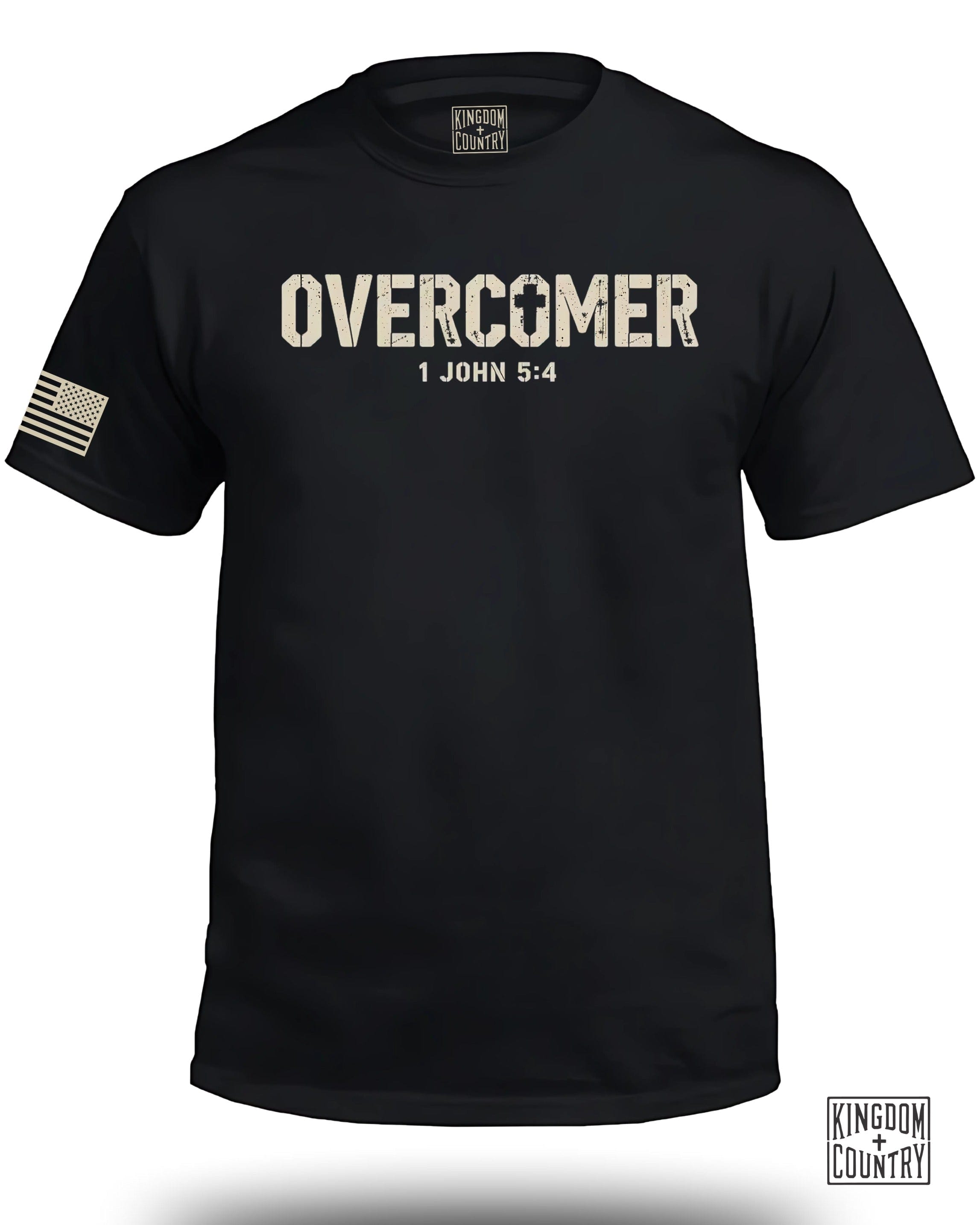 OVERCOMER 1 John 5:4 T-Shirt