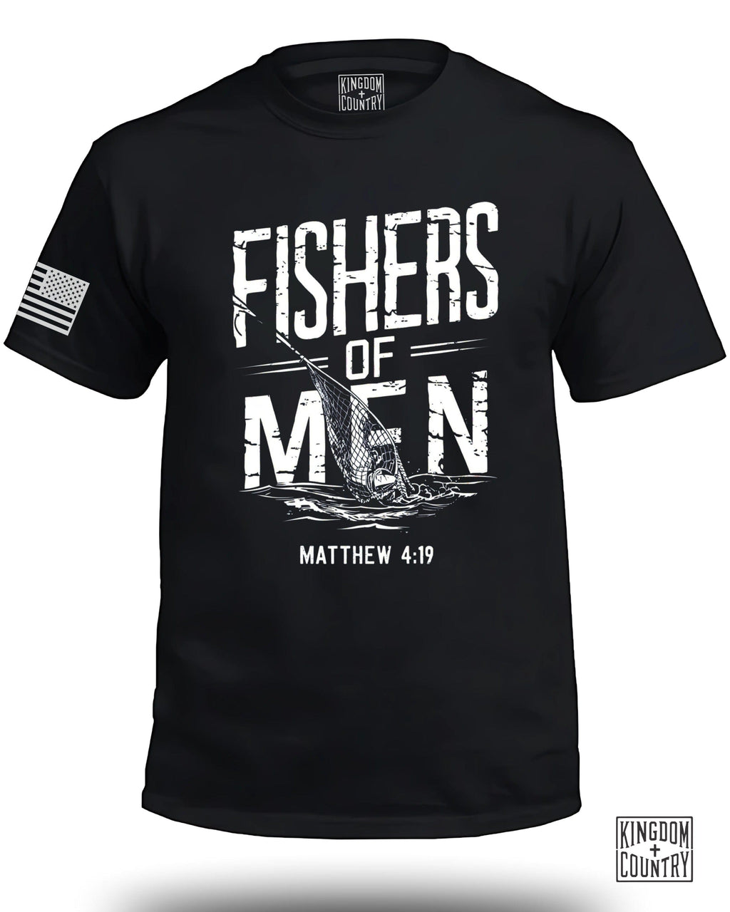 Fishers Of Men Matthew 4:19 T-Shirt