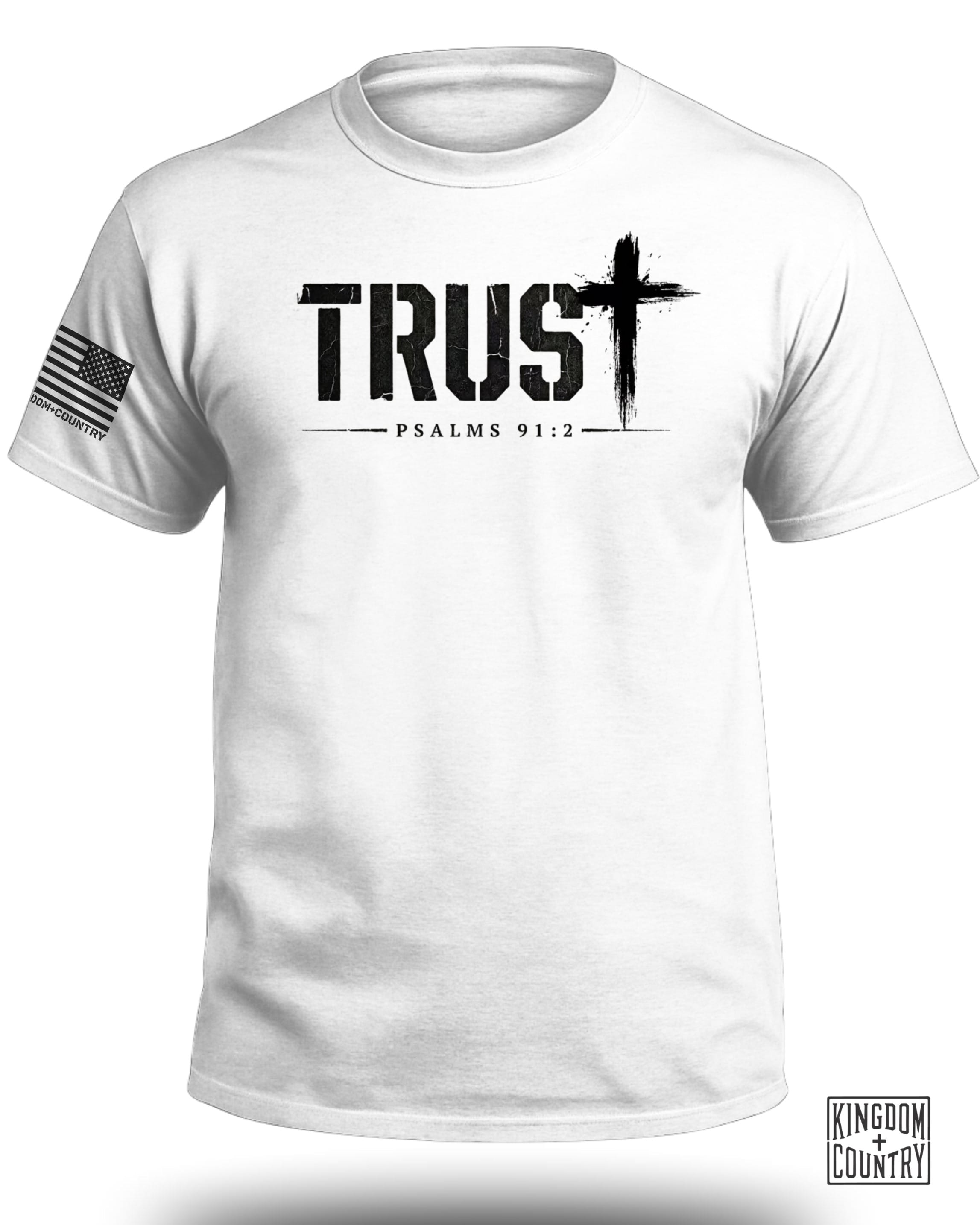 Trust Psalms 91:2 T-Shirt