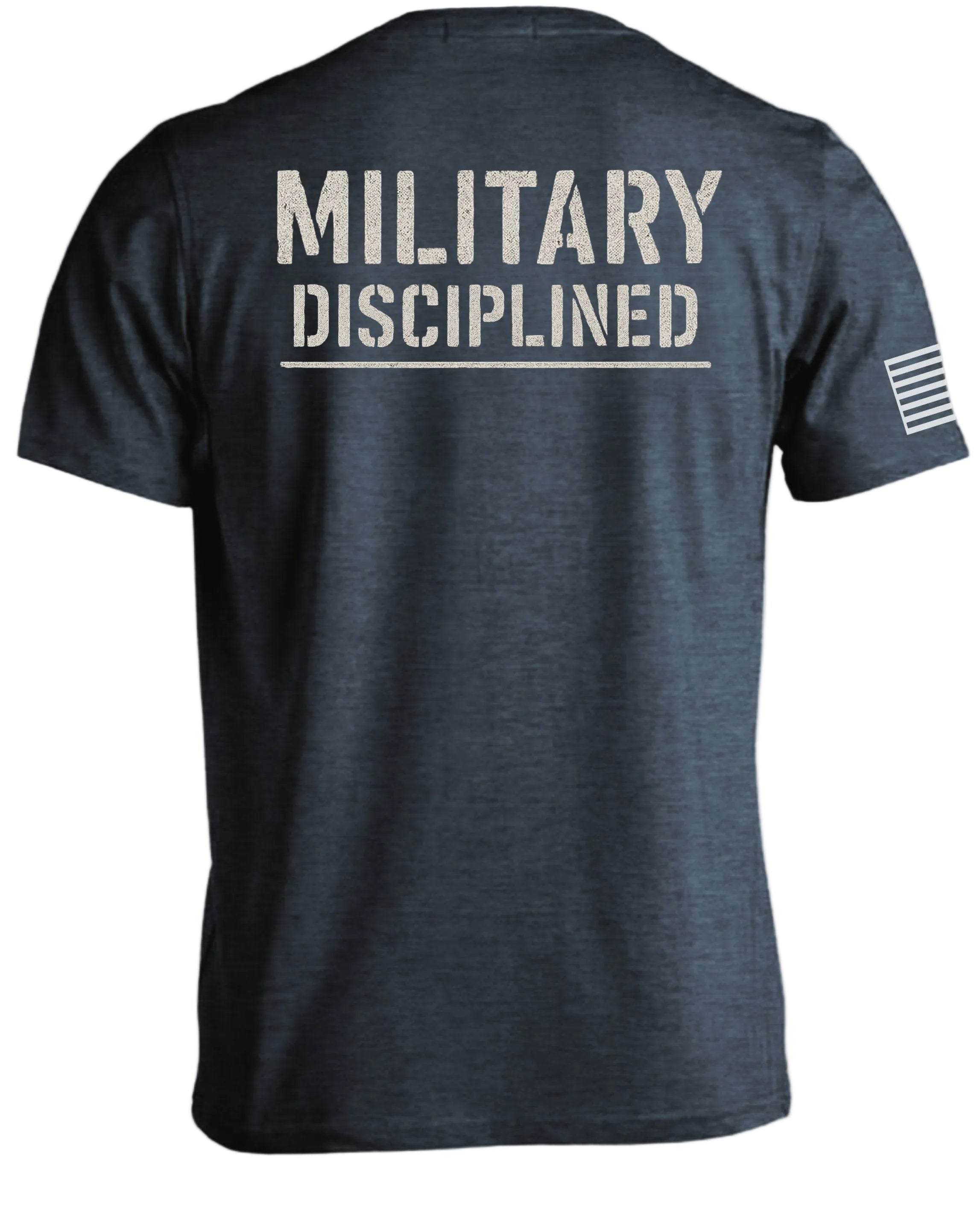 Military Disciplined Graphic T-Shirt