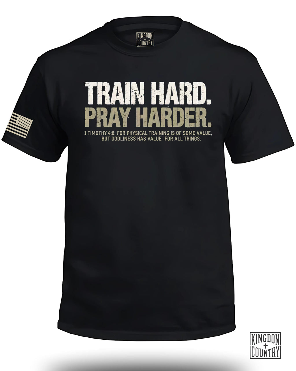 Train Hard Pray Harder T-Shirt