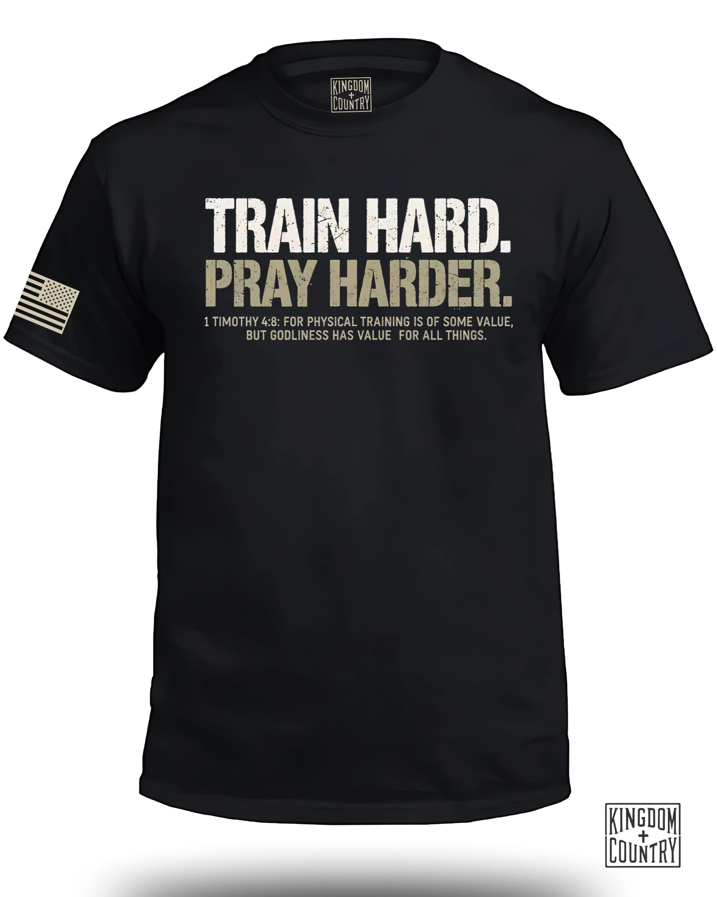 Train Hard Pray Harder T-Shirt