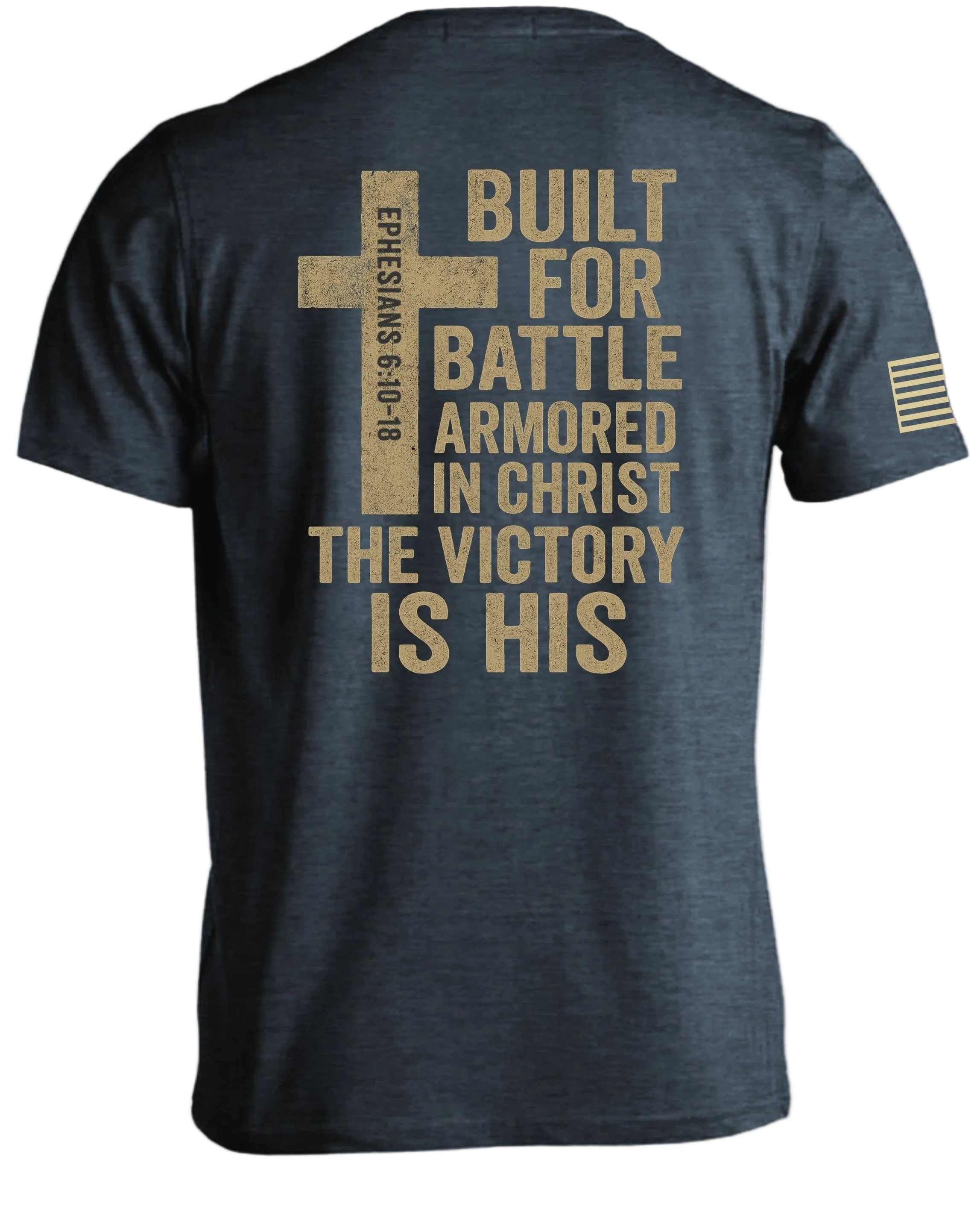 Built For Battle Armored In Christ T-Shirt