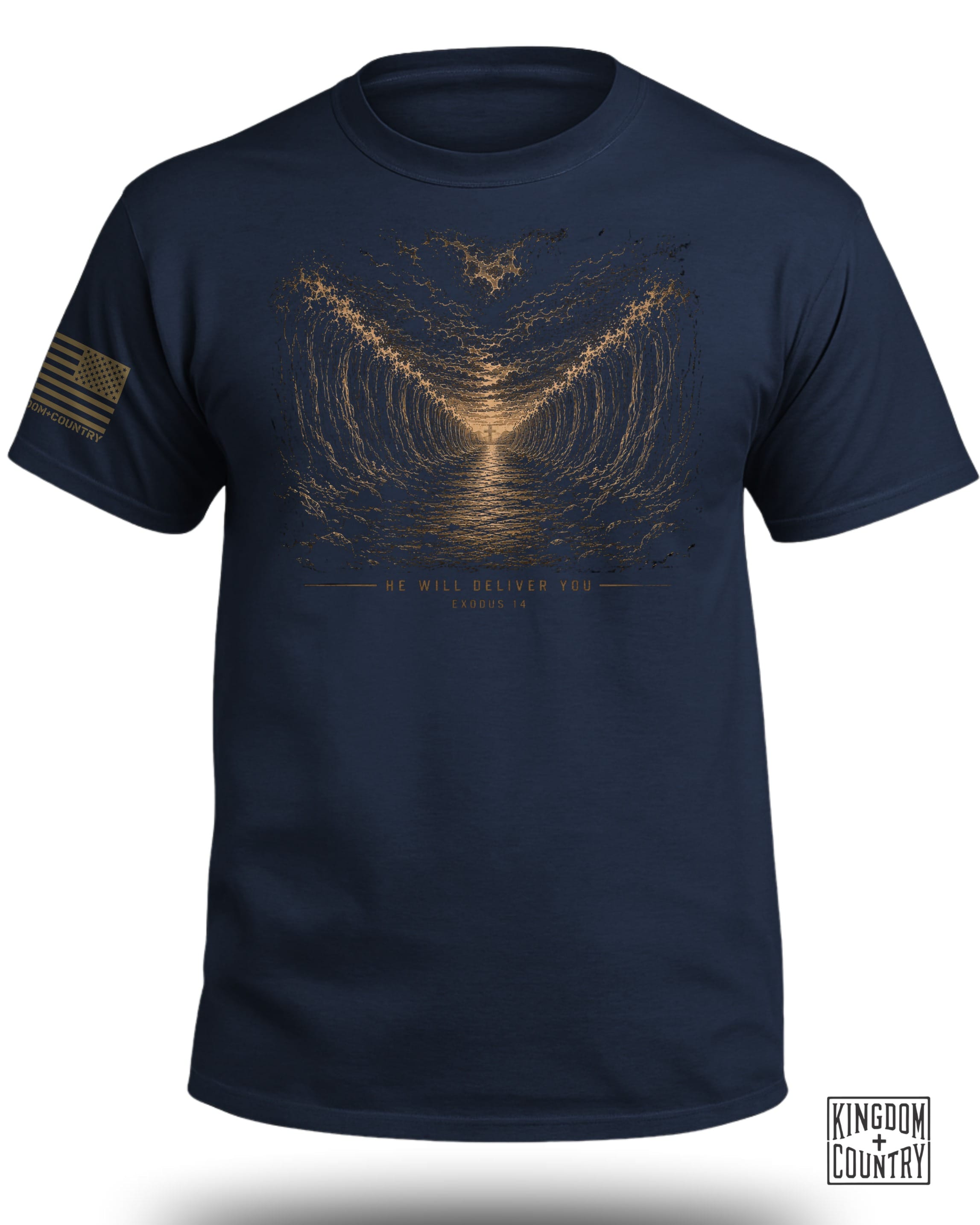 He Will Deliver You Exodus 14 T-Shirt
