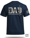Dad-Leader Protector Man Of God T-Shirt